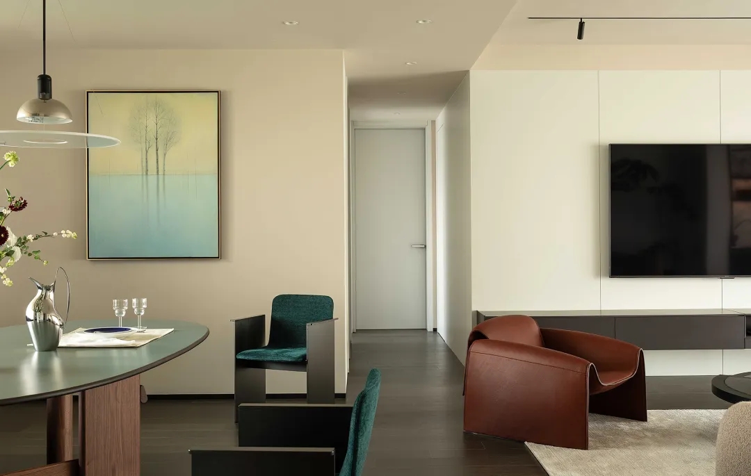 208㎡大平層,208㎡,大平層軟裝,精裝房改造,大平層精裝房,軟裝設計,住宅設計,家裝設計,大平層設計案例,大平層設計方案,無錫精裝大平層:一次從“新”到“心”的改造,無錫,瑞邸Living