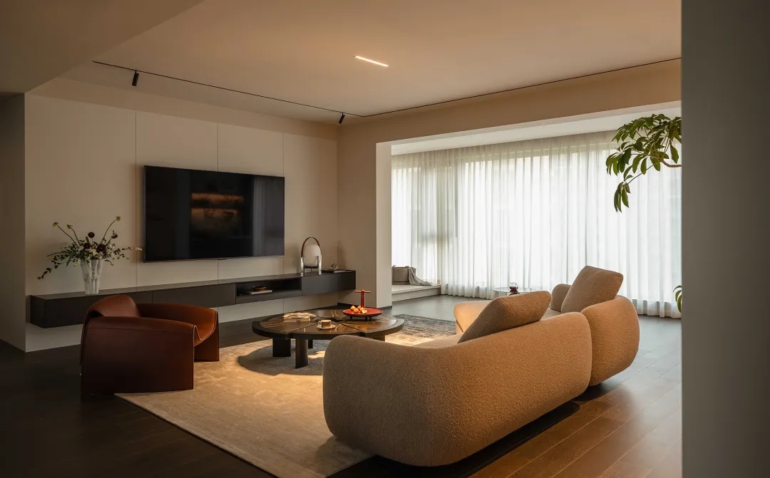 208㎡大平層,208㎡,大平層軟裝,精裝房改造,大平層精裝房,軟裝設計,住宅設計,家裝設計,大平層設計案例,大平層設計方案,無錫精裝大平層:一次從“新”到“心”的改造,無錫,瑞邸Living