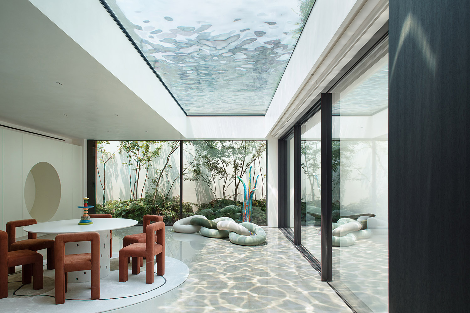 2000㎡別墅設計,2000㎡,別墅設計案例,別墅設計方案,住宅設計,別墅設計,豪宅設計,山景別墅,半山別墅,現代風格別墅設計,浙江紹興山景別墅,浙江紹興,時上建築空間設計,沈墨