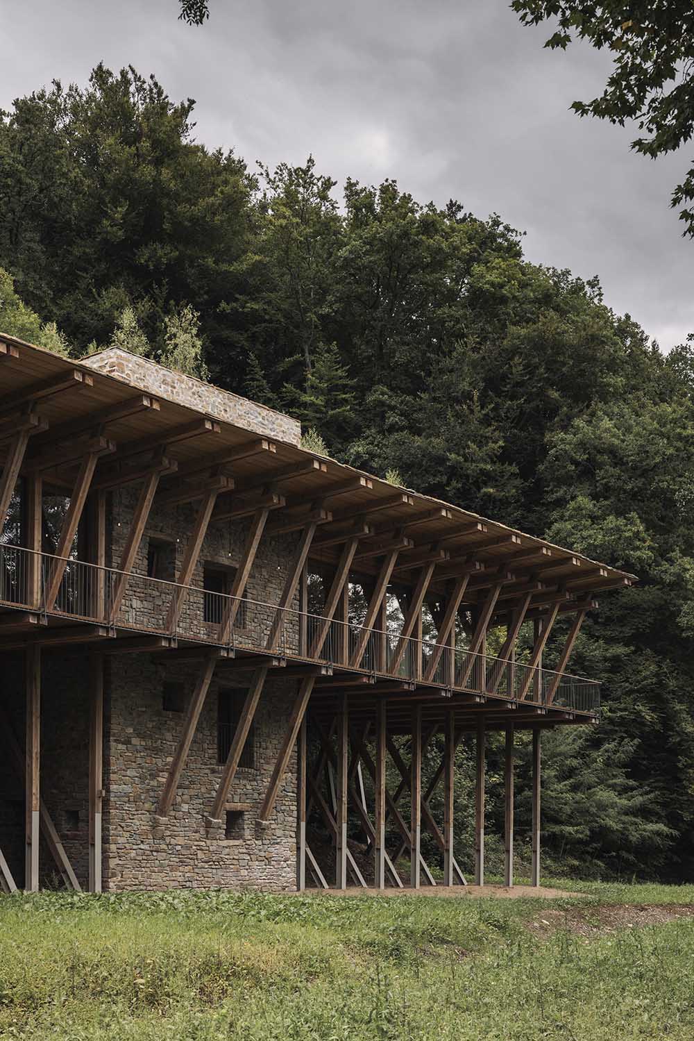 BC architects,別墅設計,別墅設計案例,度假別墅,比利時,別墅建築,森林景觀別墅