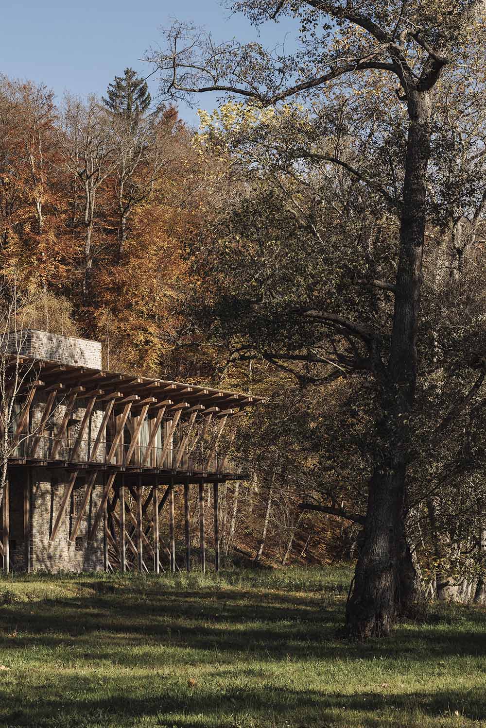 BC architects,別墅設計,別墅設計案例,度假別墅,比利時,別墅建築,森林景觀別墅