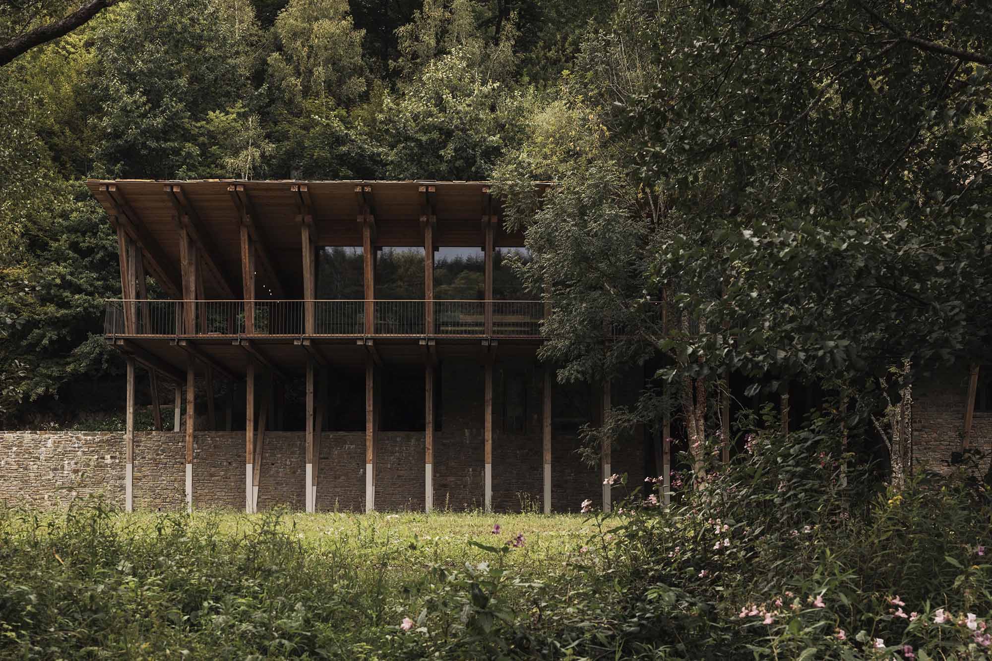 BC architects,別墅設計,別墅設計案例,度假別墅,比利時,別墅建築,森林景觀別墅