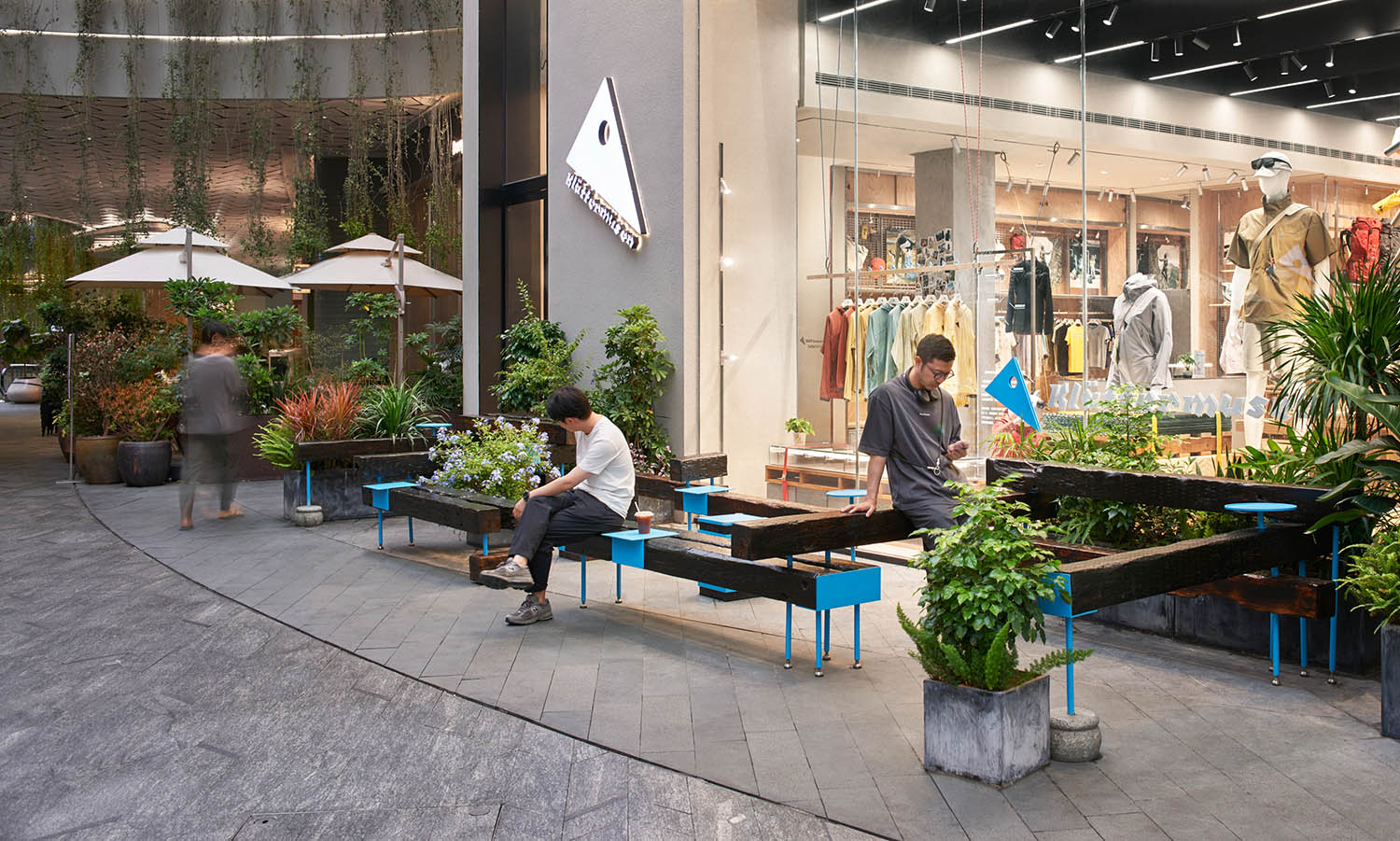 服裝店設計,零售店設計,戶外服裝零售店,服裝店設計案例,服裝店設計方案,創意零售店設計,商店設計,Klättermusen攀山鼠深圳旗艦店,深圳,odd設計事務所