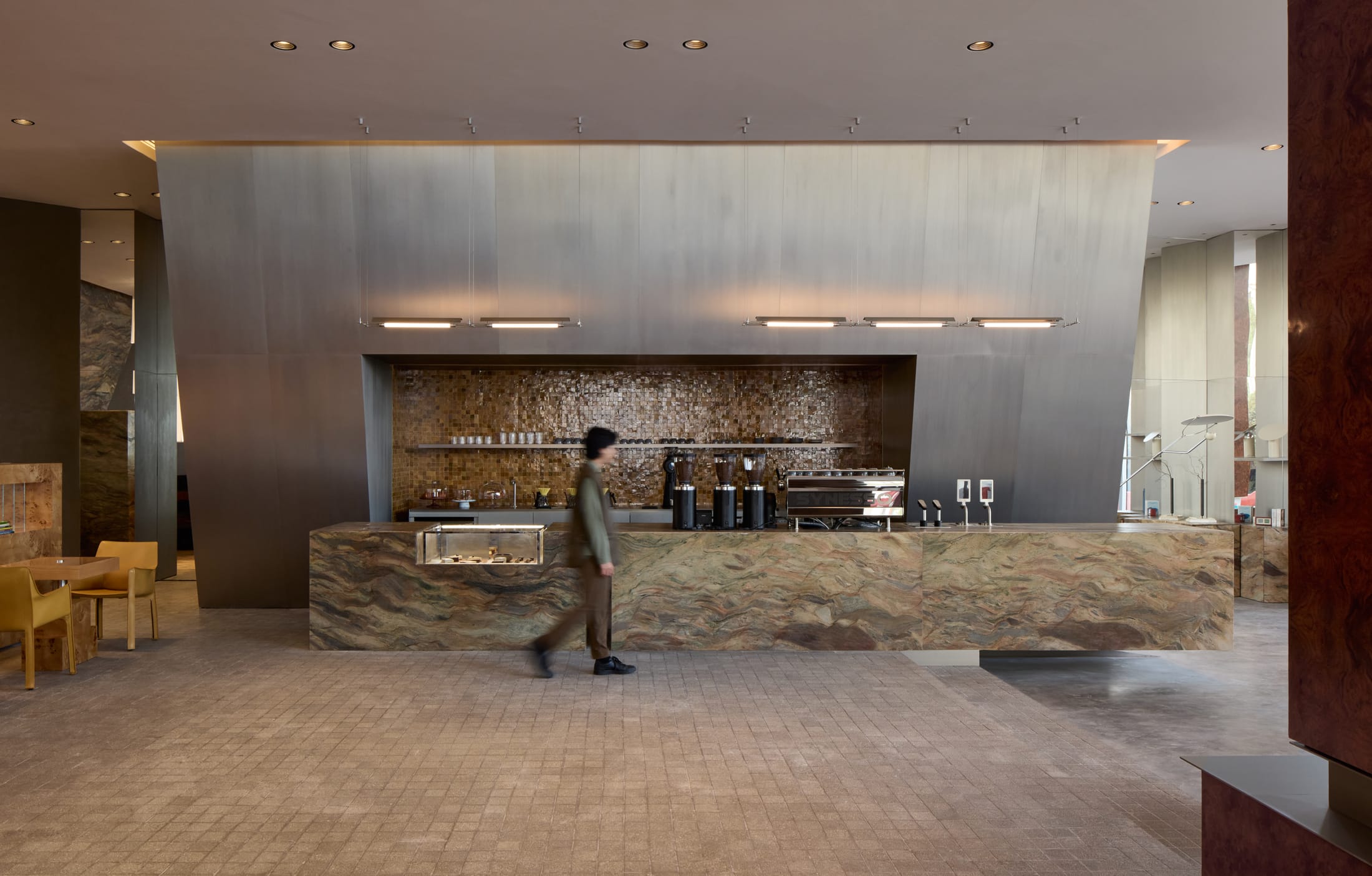 Styled Habitat,咖啡廳設計,阿布紮比,咖啡廳設計案例,咖啡廳設計方案,Daily Press,極簡風格咖啡廳設計