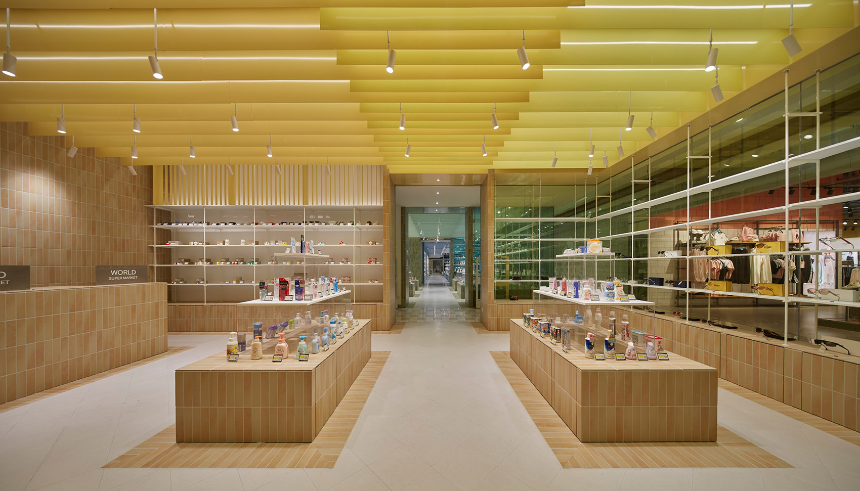 商業零售空間,零售店設計,零售店設計方案,零售店設計案例,開放式集市商鋪,World Super Market 蘇州美羅無界集市,蘇州,KiKi建築設計事務所