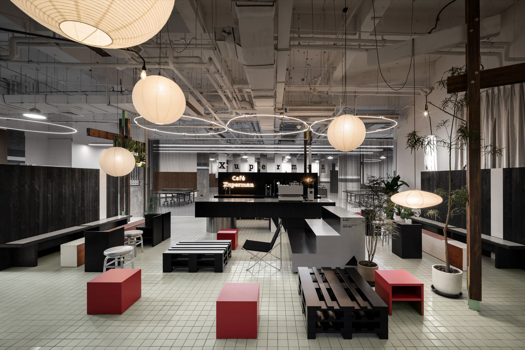 乒乓球館設計,運動空間設計,運動店設計,城市運動空間,乒乓球館設計案例,乒乓球館設計方案,上海Xuperman乒乓球館,上海,Metrics Architecture Studio