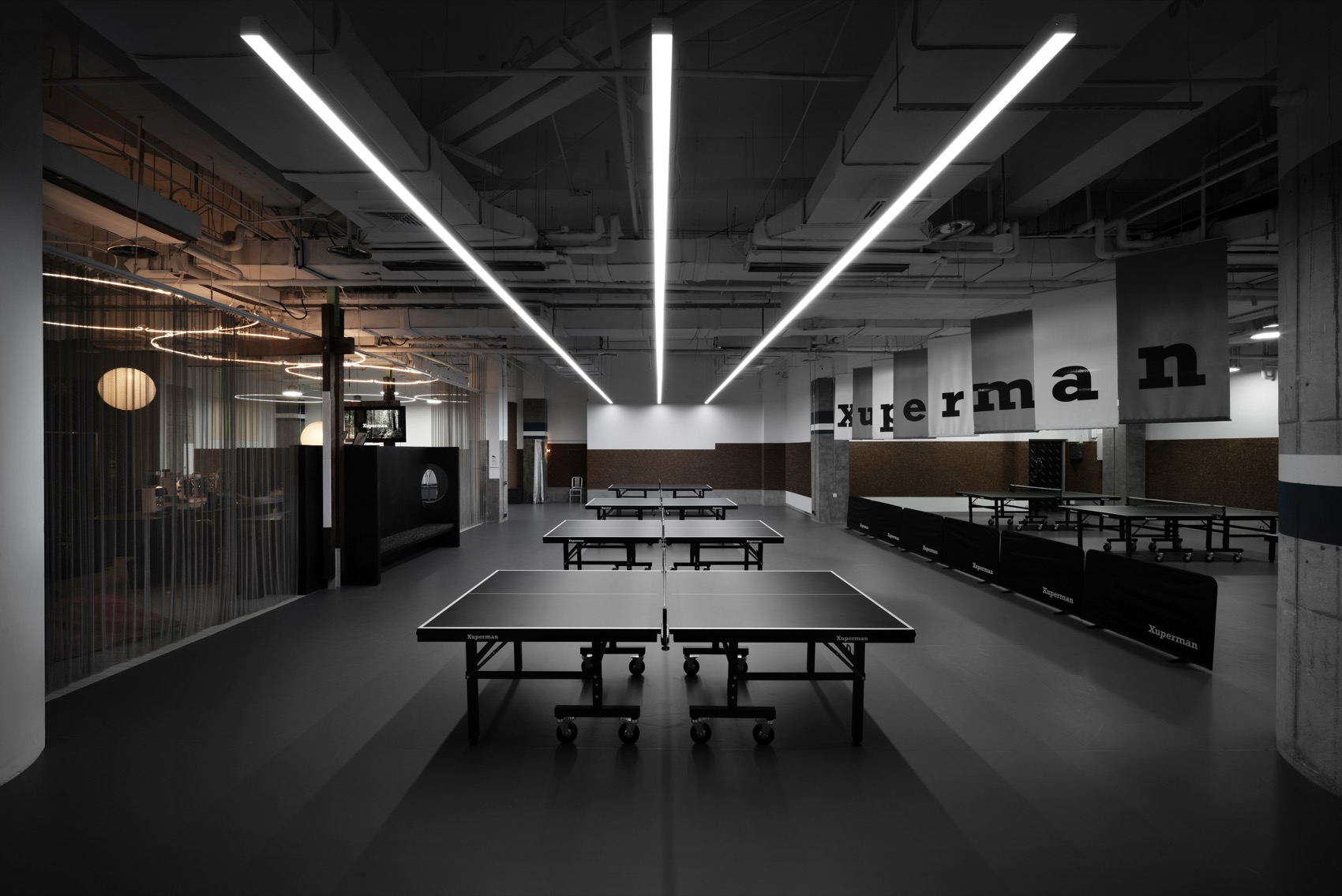 乒乓球館設計,運動空間設計,運動店設計,城市運動空間,乒乓球館設計案例,乒乓球館設計方案,上海Xuperman乒乓球館,上海,Metrics Architecture Studio