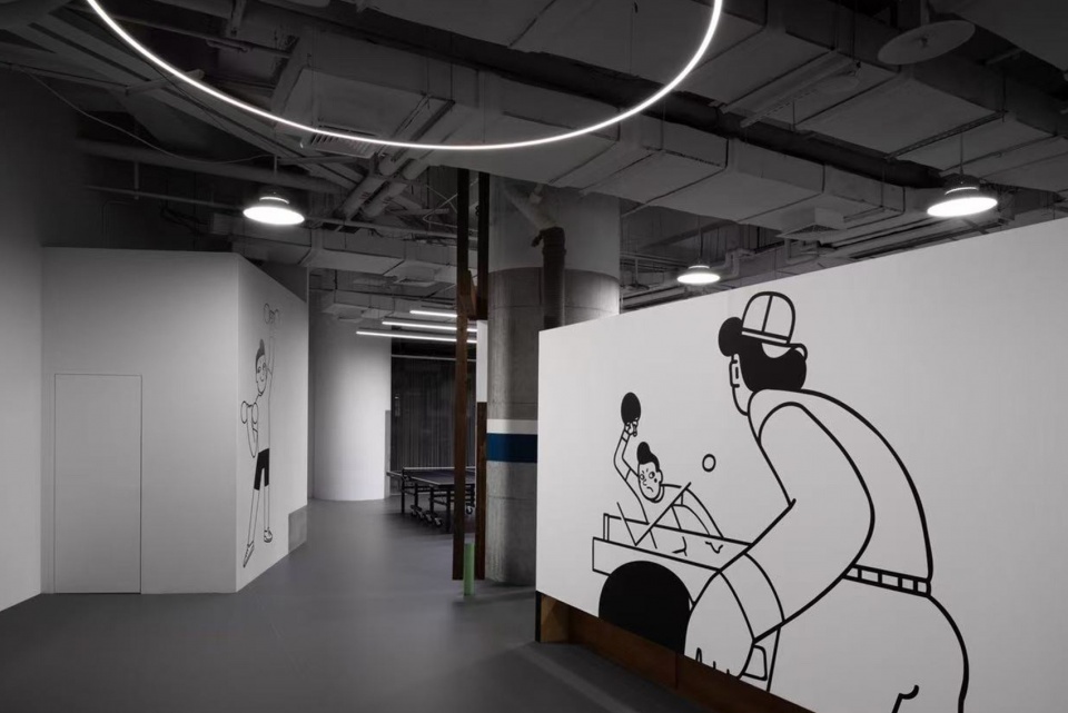 乒乓球館設計,運動空間設計,運動店設計,城市運動空間,乒乓球館設計案例,乒乓球館設計方案,上海Xuperman乒乓球館,上海,Metrics Architecture Studio