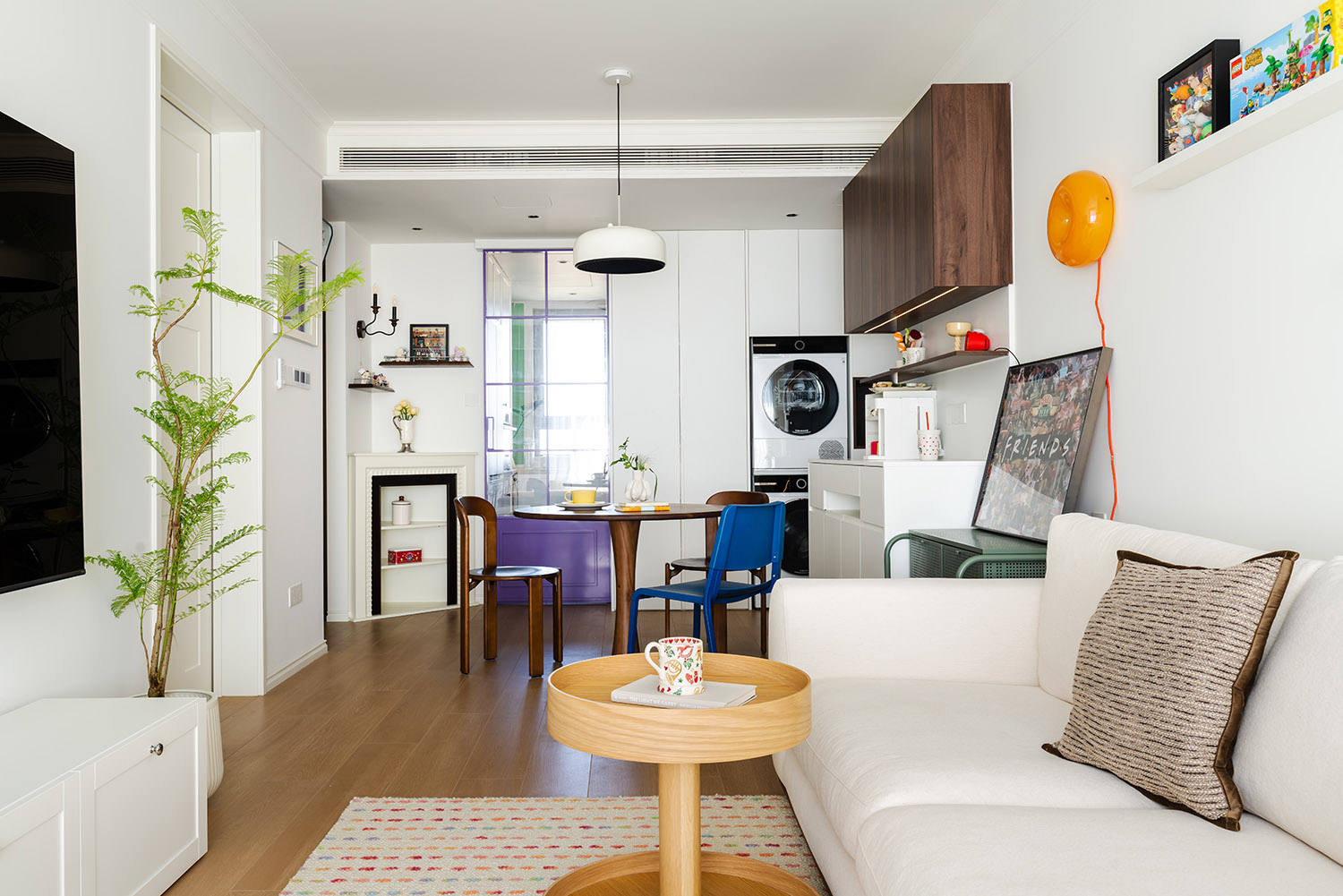 101㎡,住宅設計,公寓設計,現代風格家裝設計,家裝設計,輕法式田園風,住宅設計案例,住宅設計方案,北京輕法式田園風住宅,北京,赫茲設計