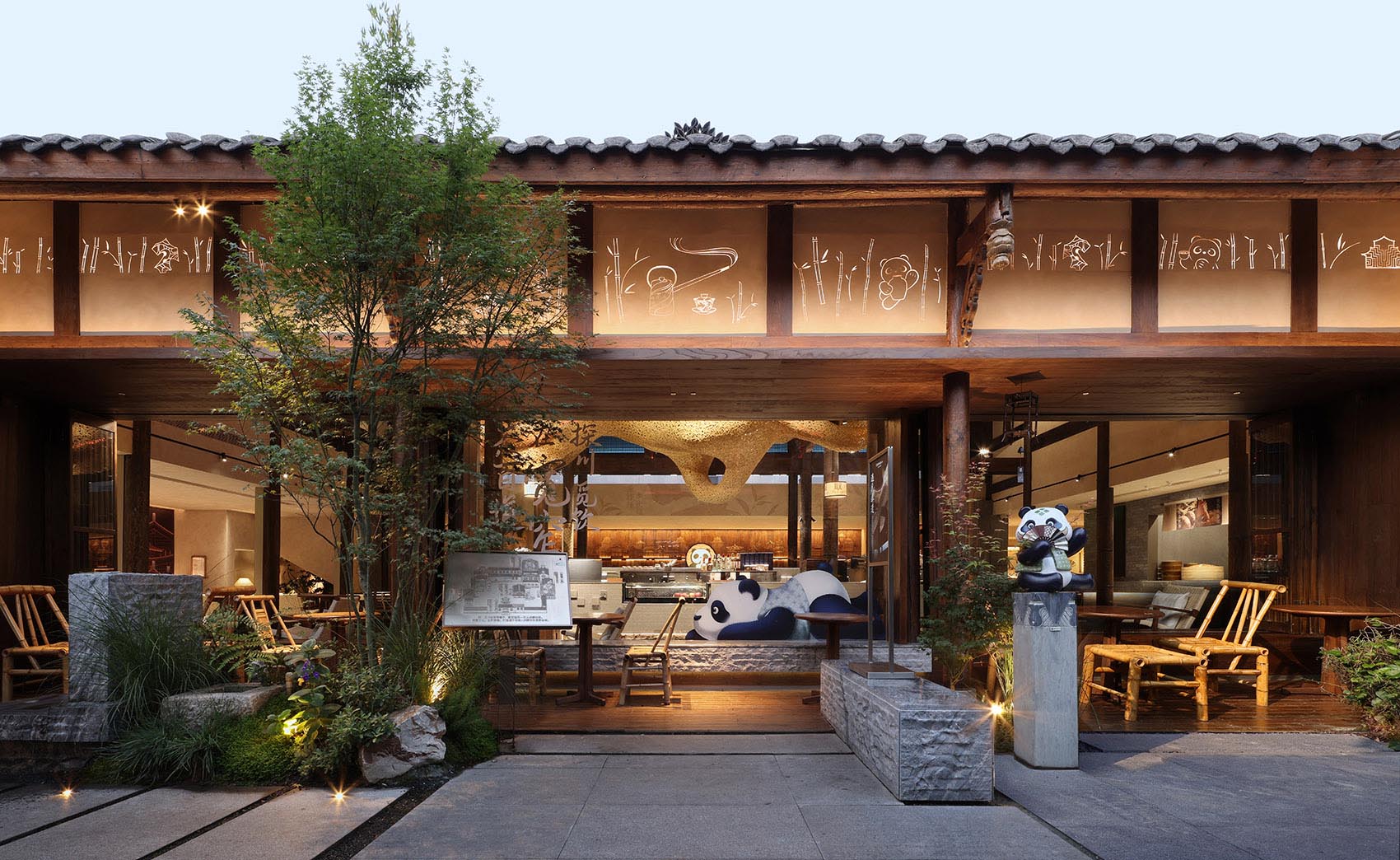 茶百道,茶飲店設計,旗艦店設計,茶飲旗艦店,主題茶飲店,茶飲店設計案例,茶飲店設計方案,茶百道·成都寬窄巷子旗艦店,成都,UND設計事務所