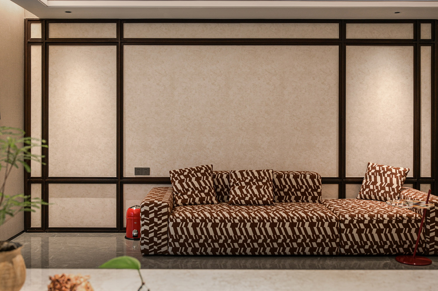 195㎡大平層,195㎡,住宅設計,複古風大平層,複古風住宅,現代風格家裝設計,大平層設計案例,大平層設計方案,福清複古風大平層-梵熙,福建福清,廿上設計事務所