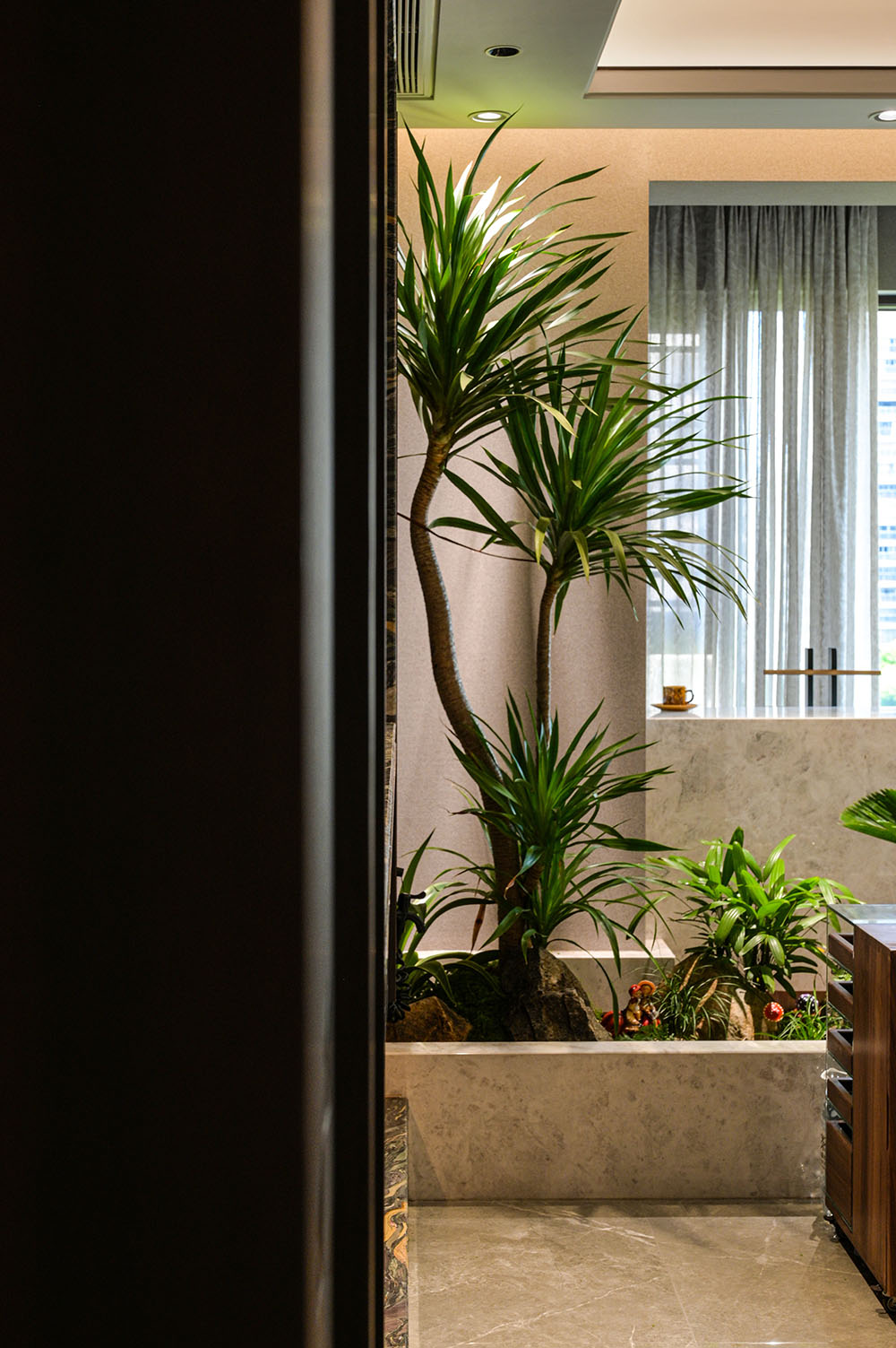 195㎡大平層,195㎡,住宅設計,複古風大平層,複古風住宅,現代風格家裝設計,大平層設計案例,大平層設計方案,福清複古風大平層-梵熙,福建福清,廿上設計事務所