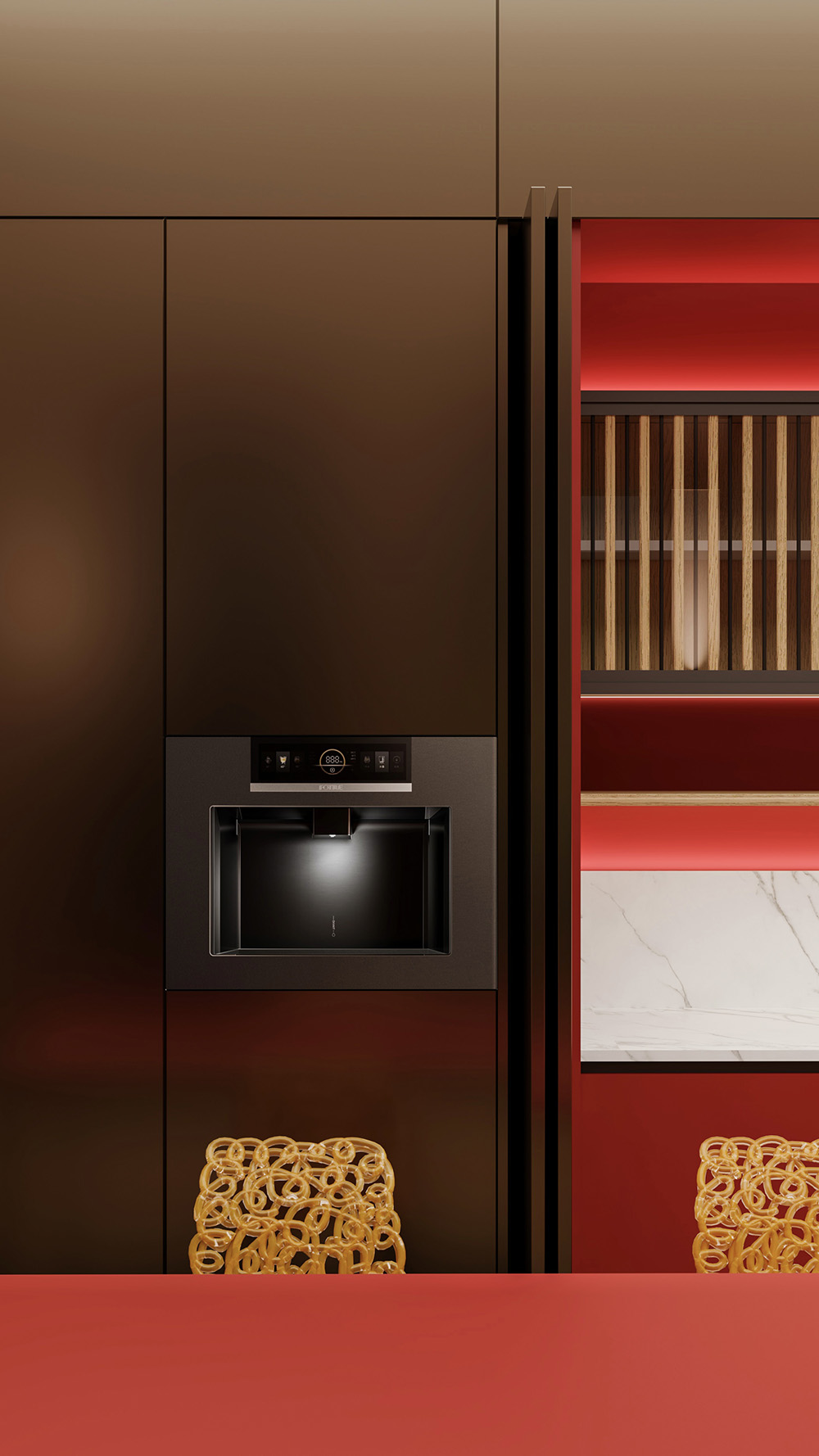 2025廣州設計周,廣州設計周方太展廳,方太電器展廳,展廳設計,展館設計,以“方”為引-納高端廚居鮮活綺境,廣州,方太×戴昆