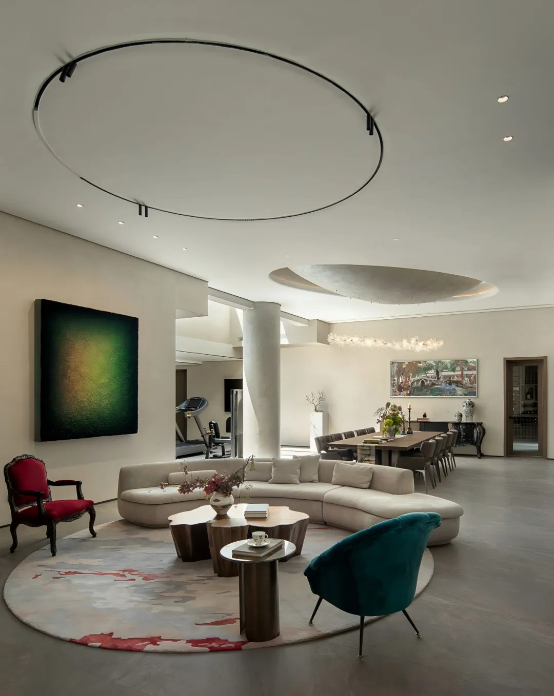 1500㎡別墅設計,別墅設計案例,1500㎡,別墅花園設計,意式別墅設計,現代風格別墅設計,庭院別墅設計,別墅裝修,杭州湖畔別墅-絲路繁花,杭州,ACD意墅今典/湯勤豐