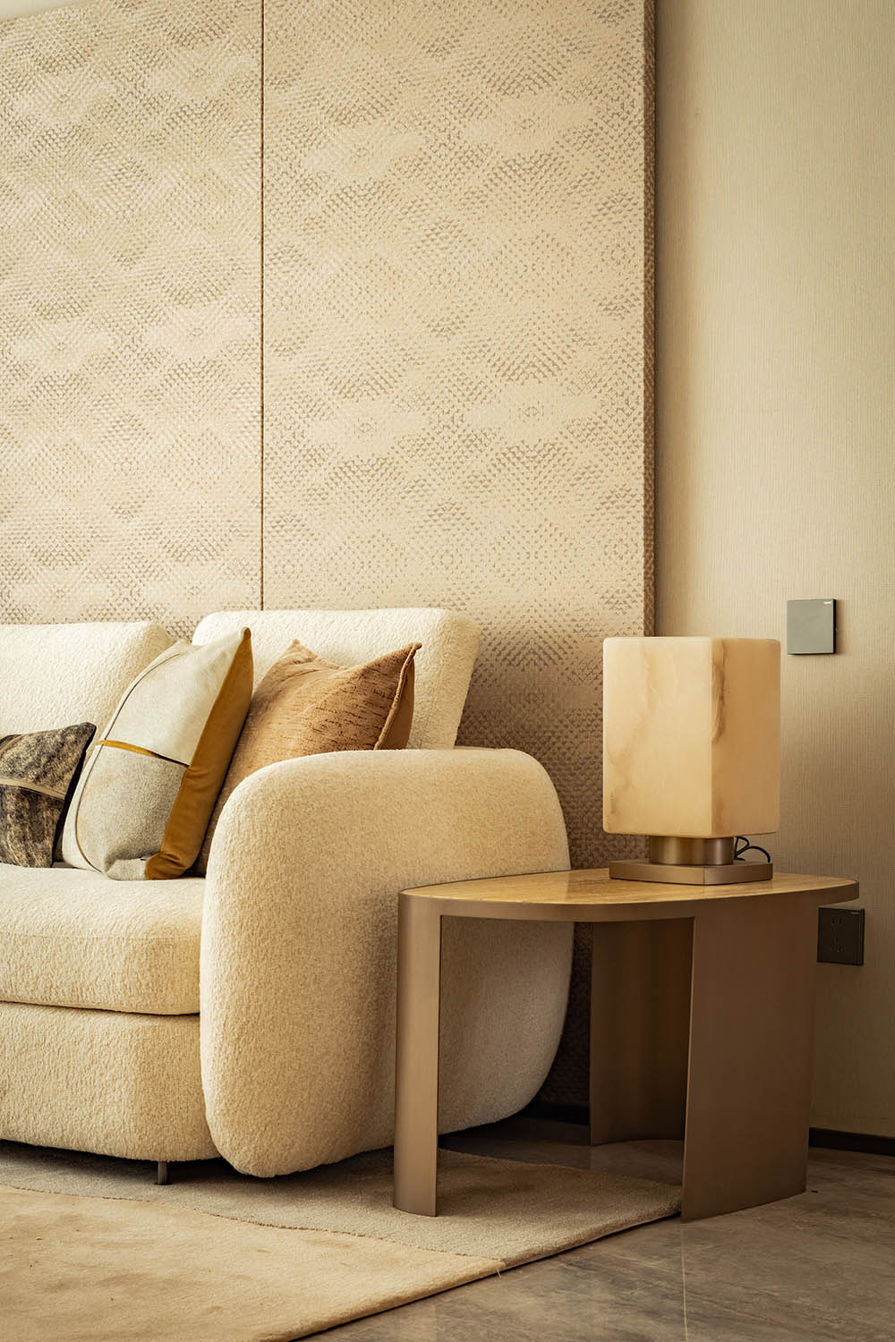 128㎡,公寓樣板間,樣板間設計,輕奢樣板間,樣板間設計案例,樣板間設計方案,樣板間軟裝設計,樣板間美學空間,現代風格樣板間設計,濟南金海瑞園:用設計為歲月築棲居,濟南,艾迪爾設計