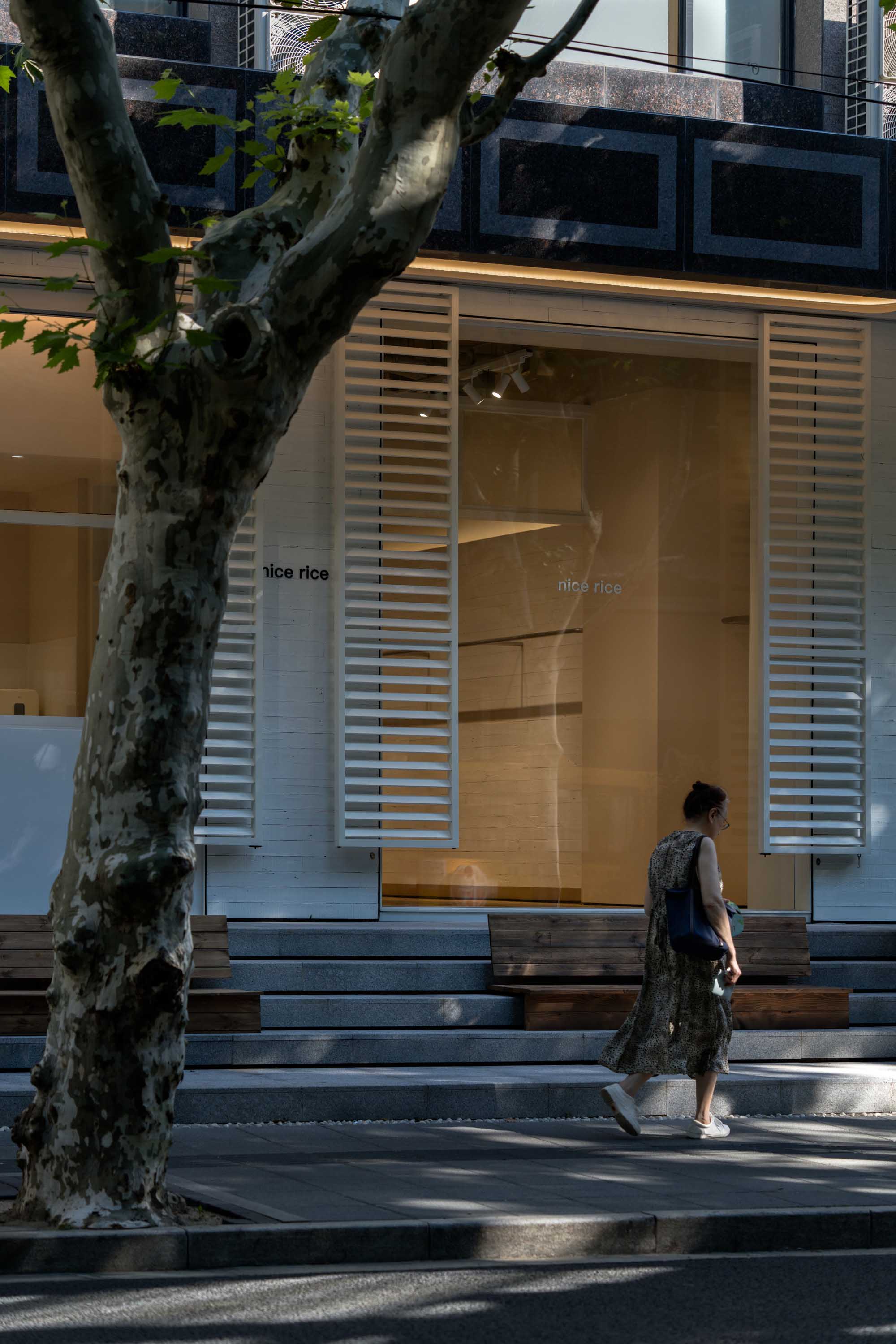 say architects,概念店設計,上海,nice rice,極簡風格服裝店設計,極簡主義