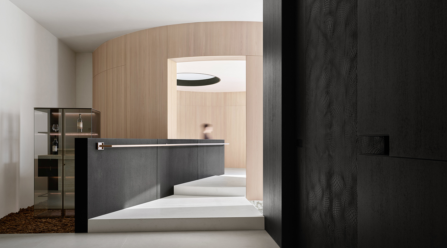 展廳設計,木作展廳設計,材料展廳設計,展廳體驗店設計,展廳設計案例,展廳設計方案,展廳裝修,溫州瑞安三尺木作展廳：重構木作法則,溫州瑞安,NDB DESIGN,不或設計