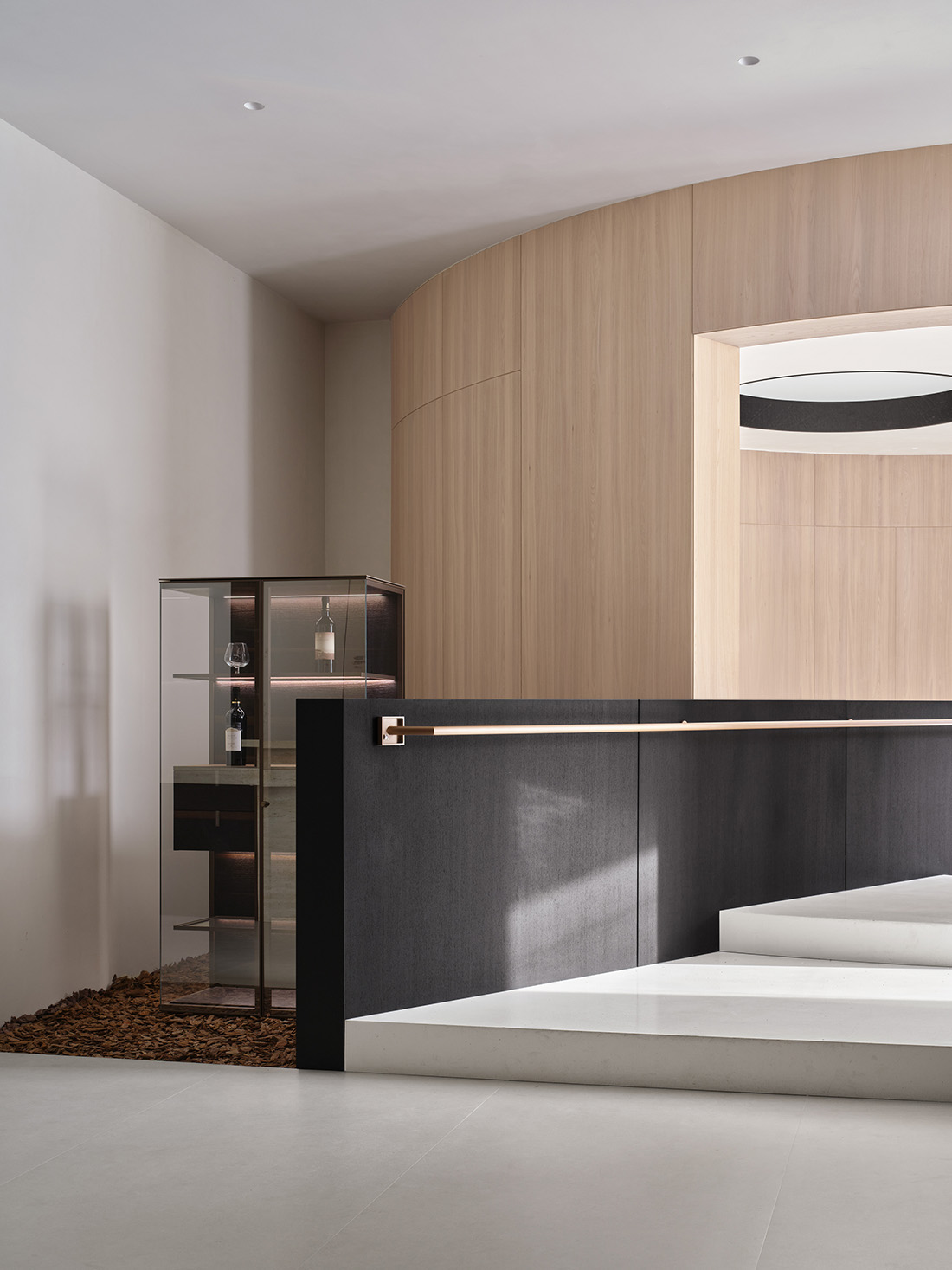 展廳設計,木作展廳設計,材料展廳設計,展廳體驗店設計,展廳設計案例,展廳設計方案,展廳裝修,溫州瑞安三尺木作展廳：重構木作法則,溫州瑞安,NDB DESIGN,不或設計