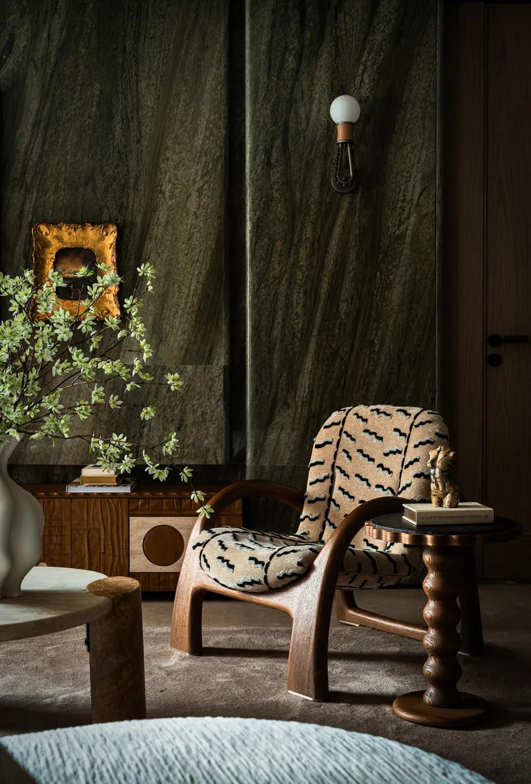 123㎡,185m²,樣板間設計,大平層樣板間,小戶型樣板間,樣板間設計案例,樣板間設計方案,現代風格樣板間設計,輕奢樣板間,上海康定壹拾玖:遊刃藝界無問西東,上海,布魯盟室內設計