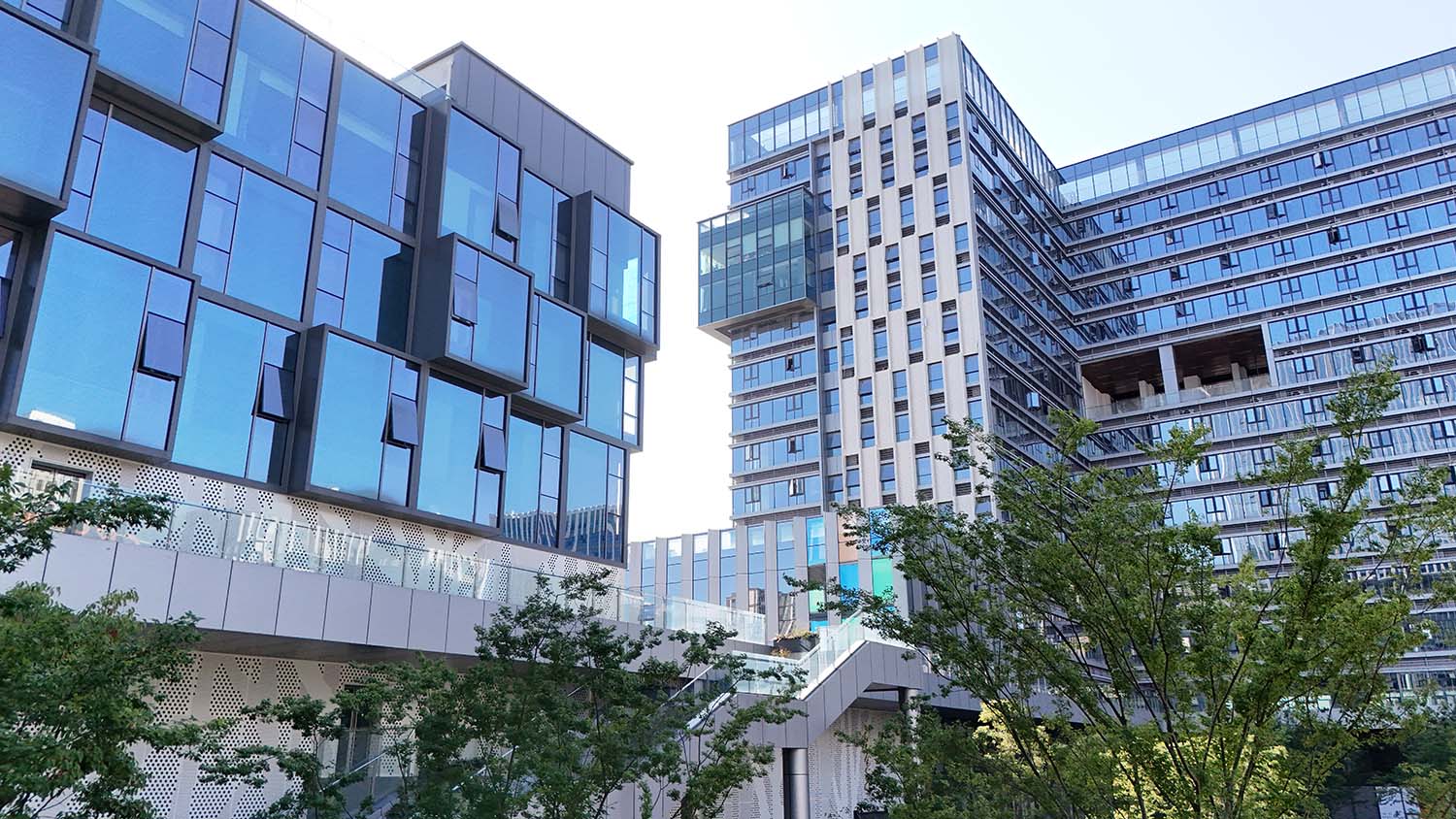 辦公園區設計,建築設計,外立麵設計,辦公大樓外立麵設計,園區景觀設計,上饒創智高地-新新廣場,江西上饒,新新遊戲