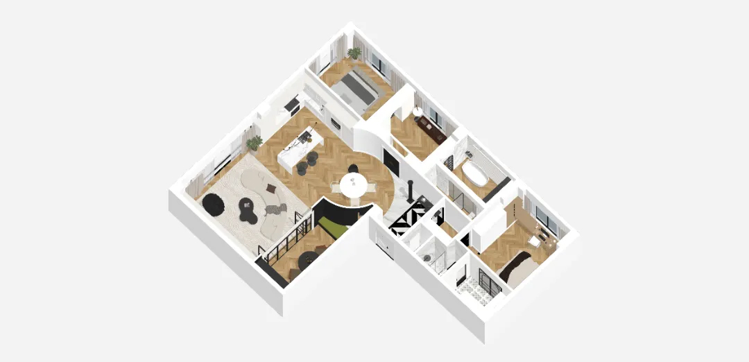 265㎡大平層設計,265㎡,大平層設計案例,住宅設計,法式風格家裝設計,現代法式風格住宅,精裝房改造,大平層設計,大平層設計方案,法式風格,上海,上海梧桐樹下晶大廈-被Art Deco細節拿捏,示覺設計