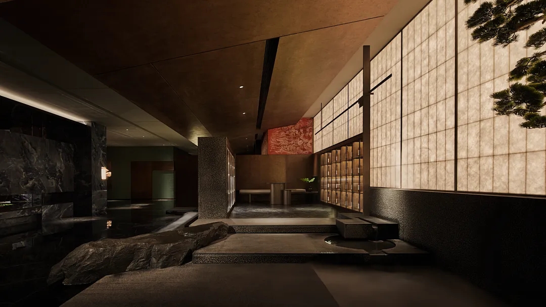 餐廳設計,火鍋店設計,海鮮火鍋店,高端餐廳設計,火鍋店設計案例,火鍋店設計方案,主題餐廳設計,浙江義烏鉑金港澳門海鮮姿造餐飲,浙江義烏,構造×森川設計