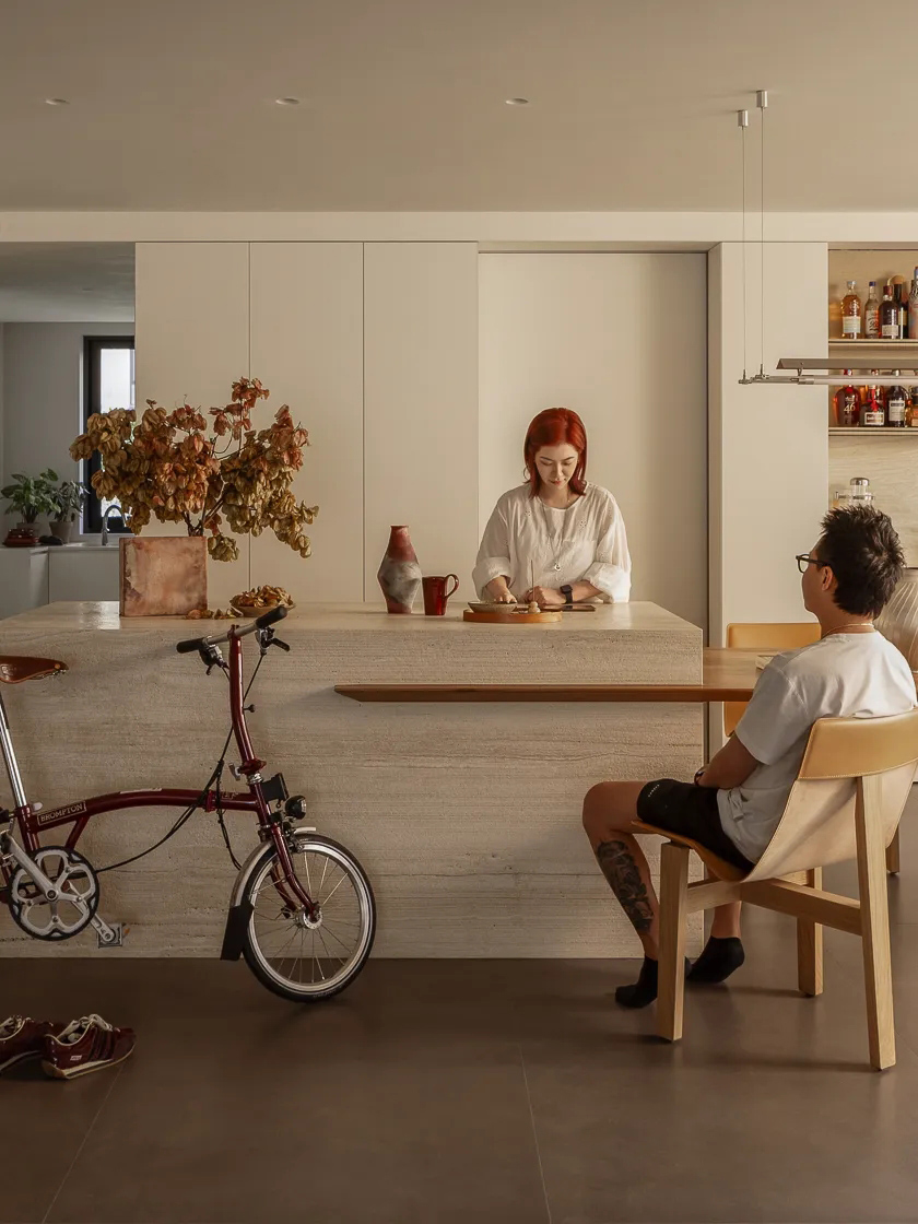 大墨空間設計,公寓設計,公寓設計案例,溫州,複式公寓,公寓改造,大墨設計,原木色