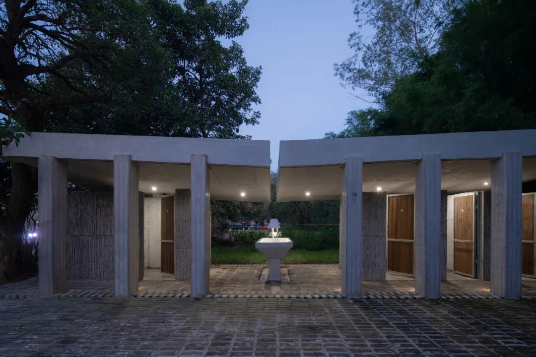 合造社建築設計事務所,公園配套建築設計,午倦宮,惠州,公園建築設計,鄉村河畔驛站,多功能空間,公共空間設計