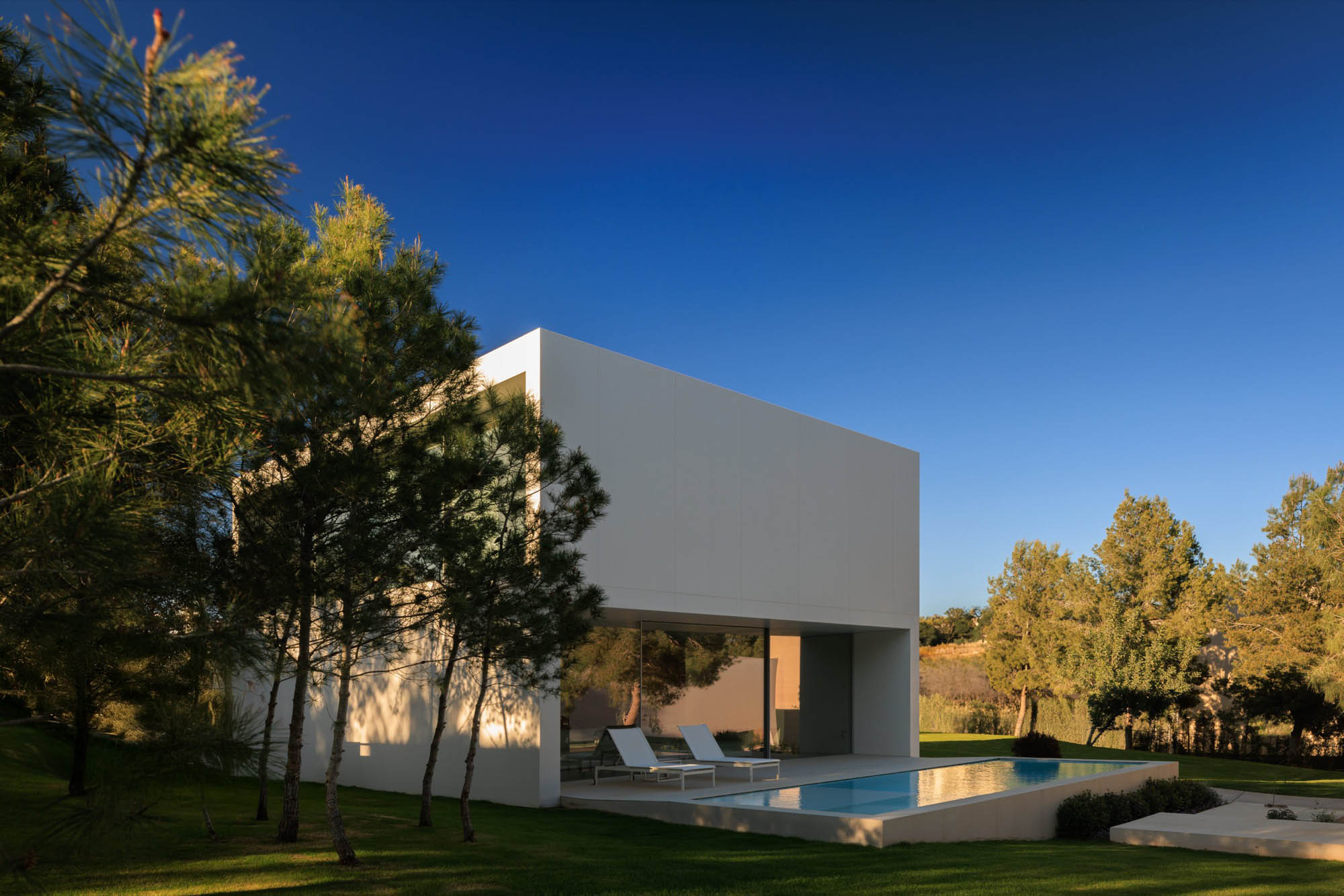 Fran Silvestre Arquitectos,別墅設計,別墅設計案例,西班牙,瓦倫西亞,極簡主義別墅,極簡主義,原木色