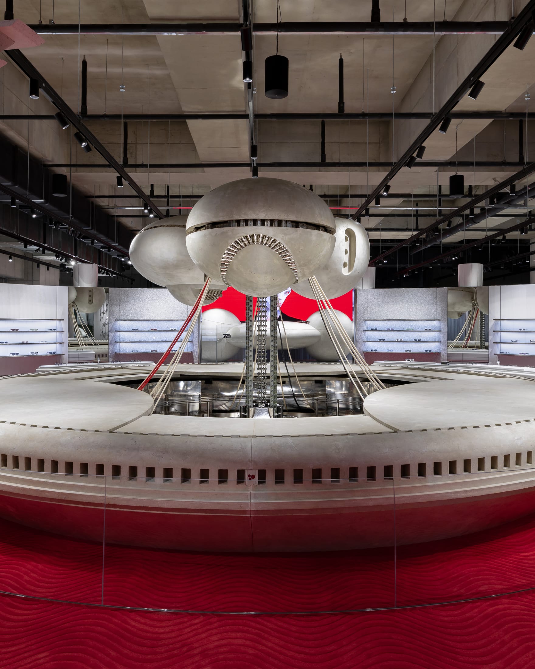 Gentle Monster,旗艦店設計,韓國,首爾,Gentle Monster旗艦店,極簡風格眼鏡店設計,極簡主義,旗艦店設計,Haus Nowhere Seoul,未來零售