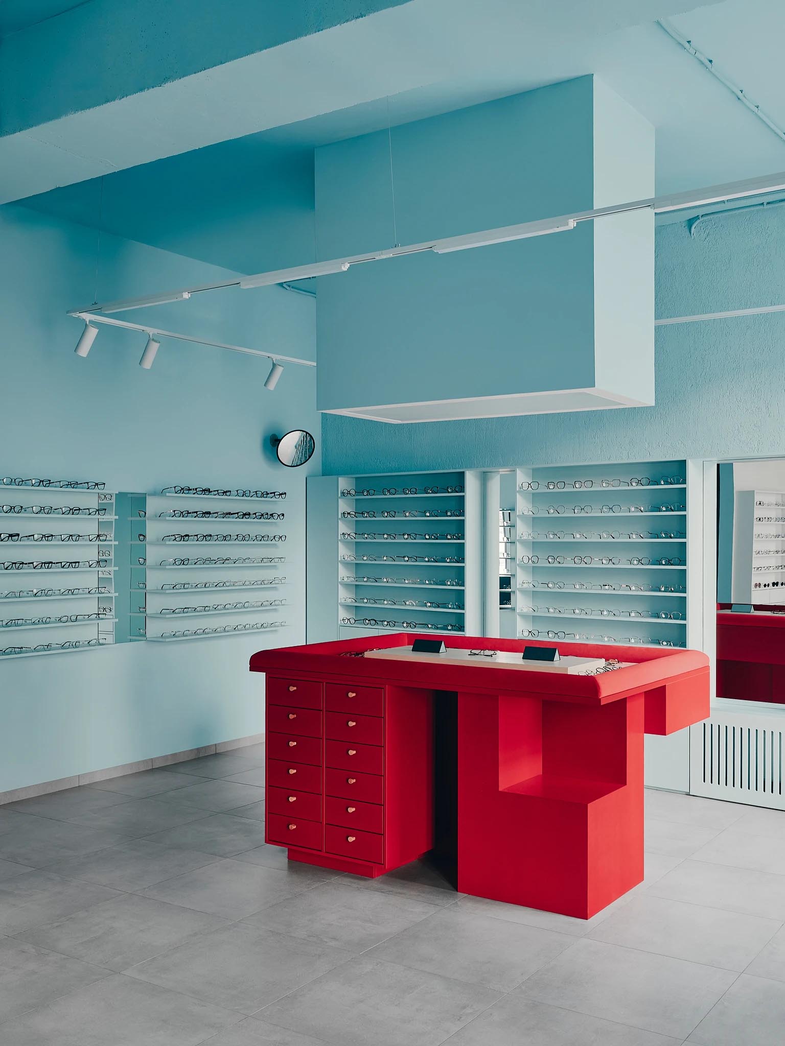 Hubarch Studio,零售店設計,Bazilio眼鏡店,俄羅斯,聖彼得堡,眼鏡店,眼鏡店設計,店鋪設計