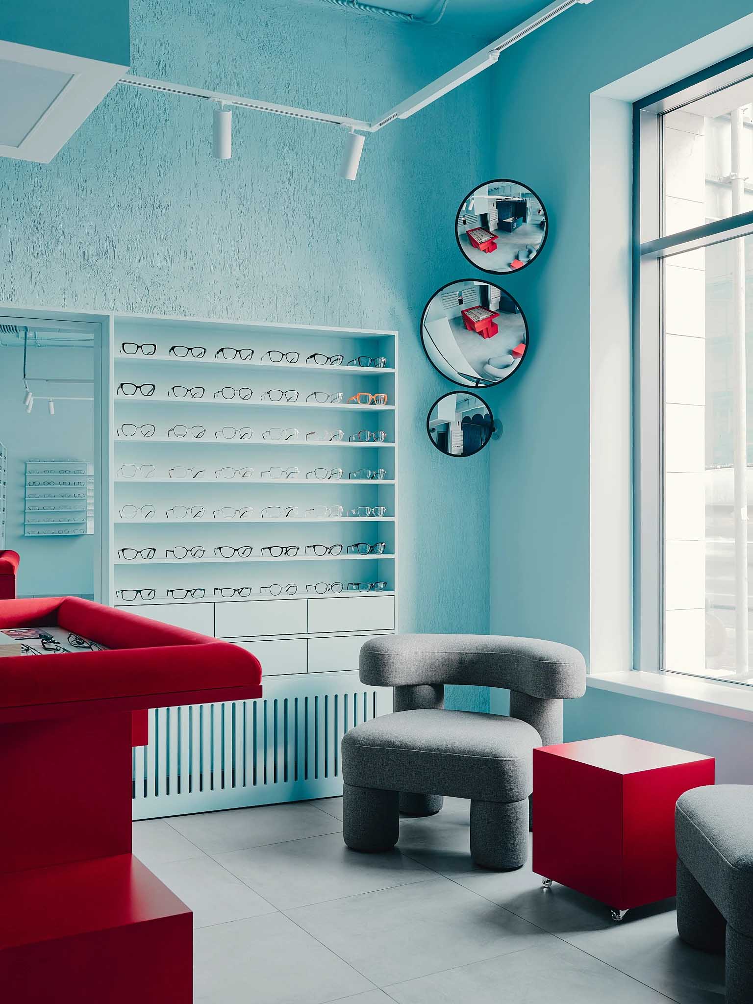 Hubarch Studio,零售店設計,Bazilio眼鏡店,俄羅斯,聖彼得堡,眼鏡店,眼鏡店設計,店鋪設計