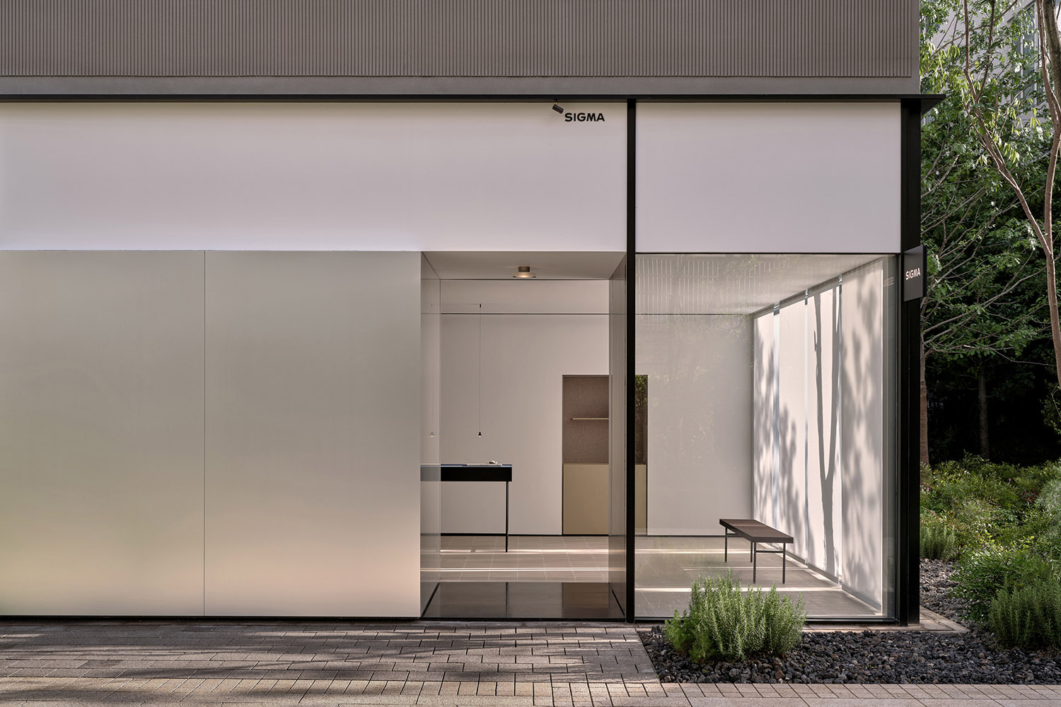 ONOAA STUDIO,商店設計,體驗店,零售店設計,相機鏡頭體驗店設計案例,體驗店設計方案,極簡主義,極簡風格,SIGMA Space