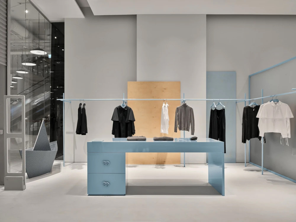 Studio 29,旗艦店設計,KIDZ,莫斯科,服裝店設計,極簡風格服裝店設計,極簡主義,旗艦店設計