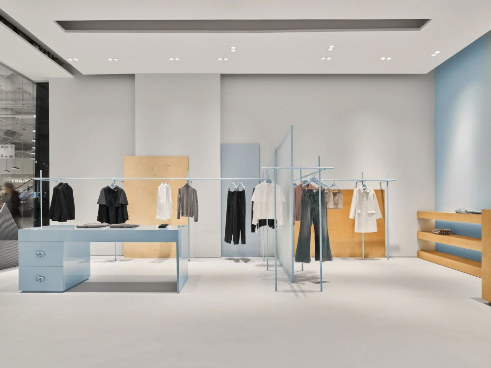 Studio 29,旗艦店設計,KIDZ,莫斯科,服裝店設計,極簡風格服裝店設計,極簡主義,旗艦店設計