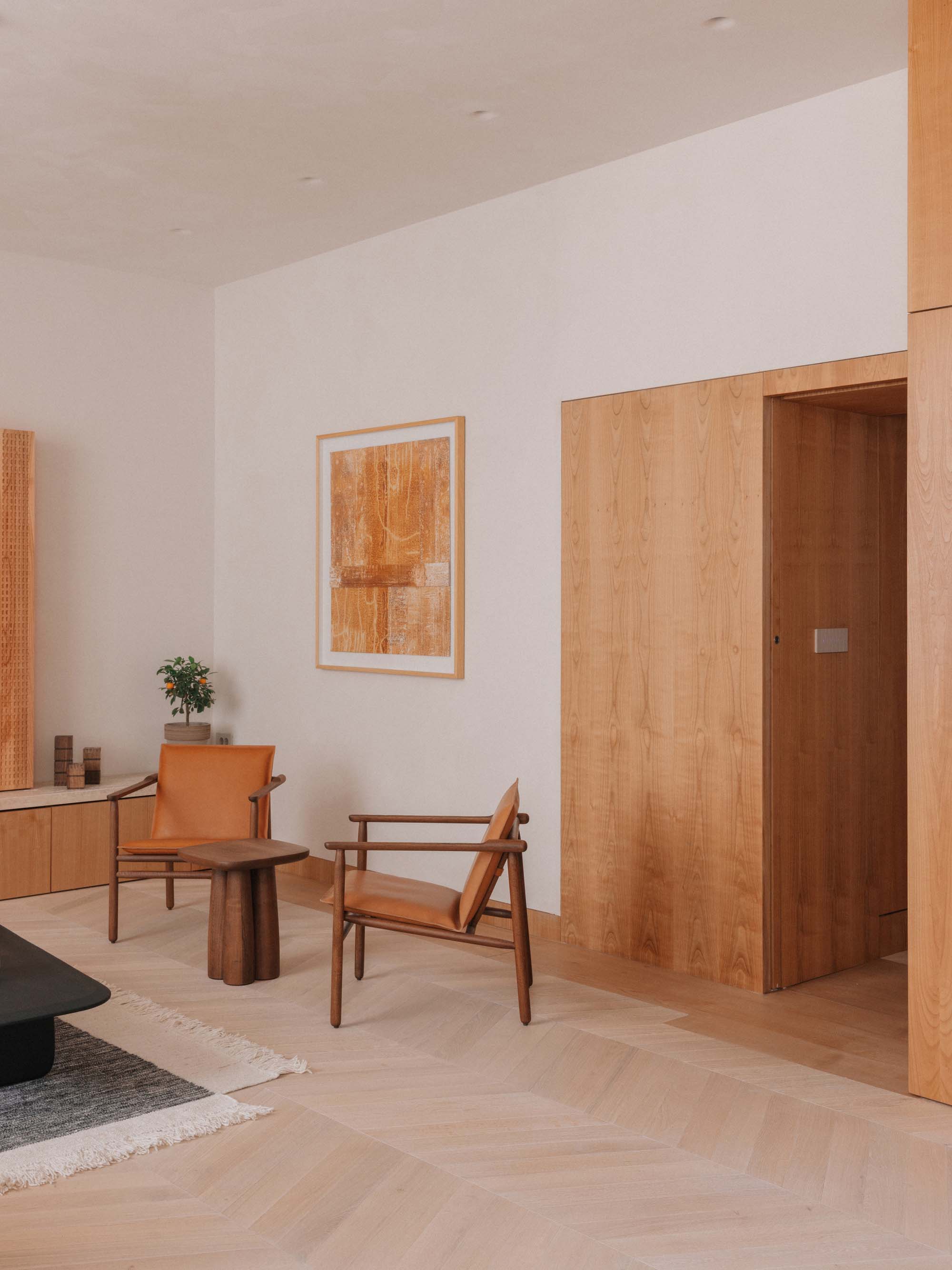 Projekt V Arhitektura,公寓設計,公寓設計案例,波黑,極簡主義公寓,原木色