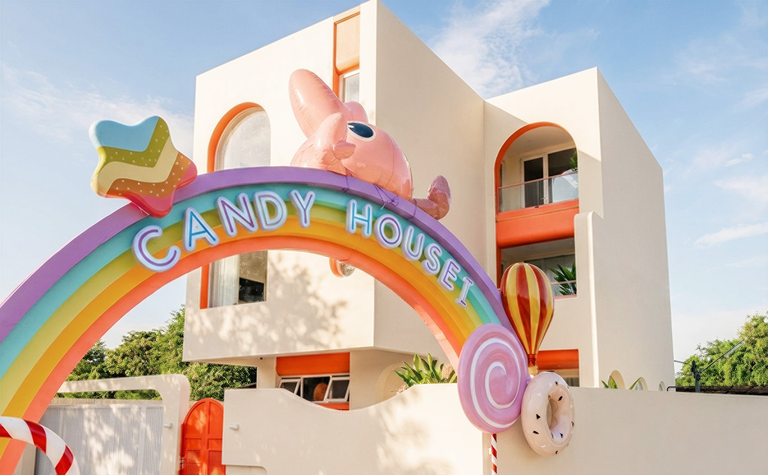 民宿設計,親子主題民宿,度假民宿設計,別墅民宿設計,泰國民宿,泰國芭提雅糖果屋親子度假民宿,泰國芭提雅,源合萬相建築設計