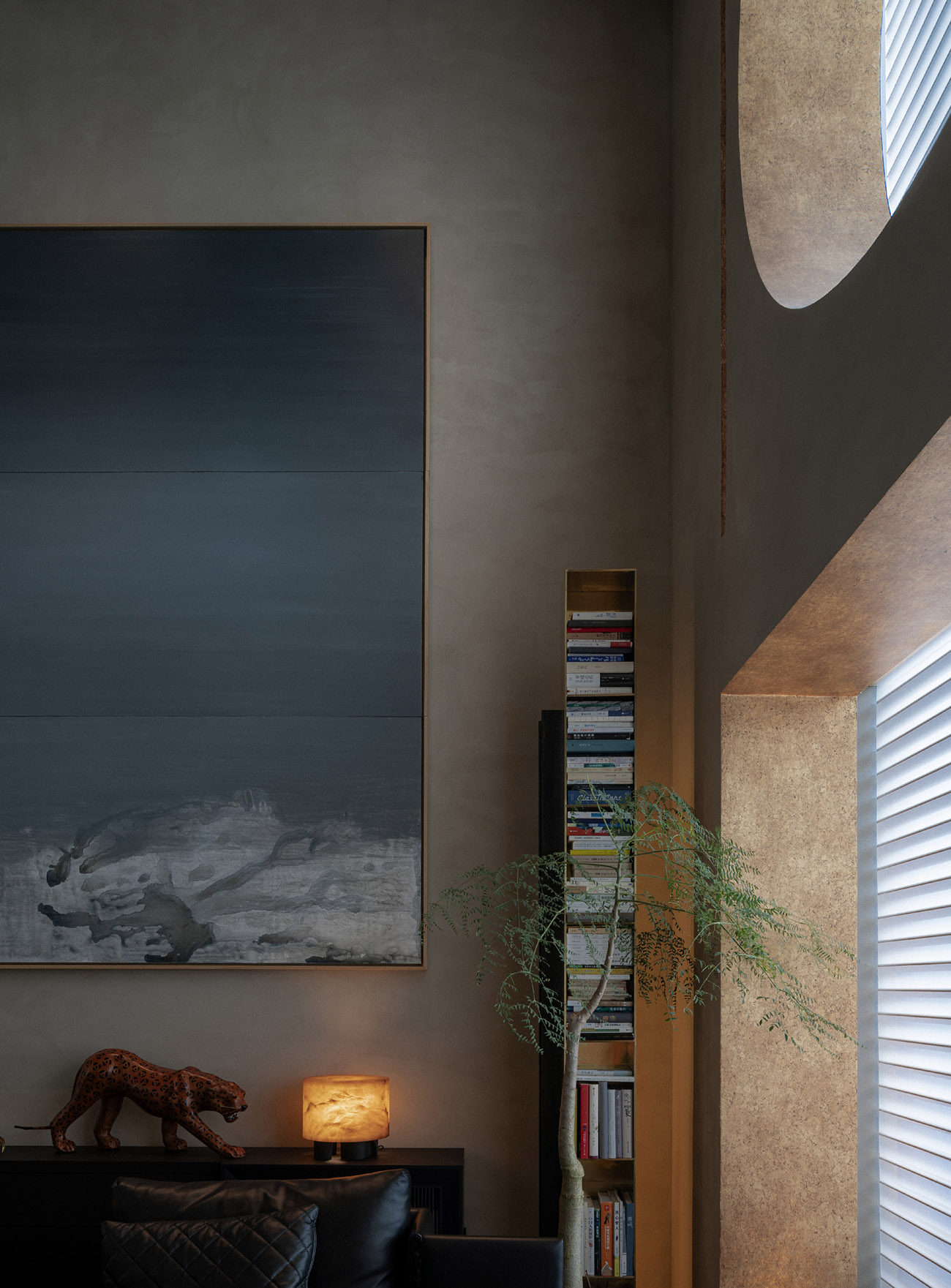 300㎡疊墅設計,300㎡,設計師自宅,疊墅設計,設計師的家,疊墅設計案例,疊墅設計方案,住宅設計,崔樹自宅：優雅與趣味的四口之家,北京,CUN寸DESIGN/崔樹