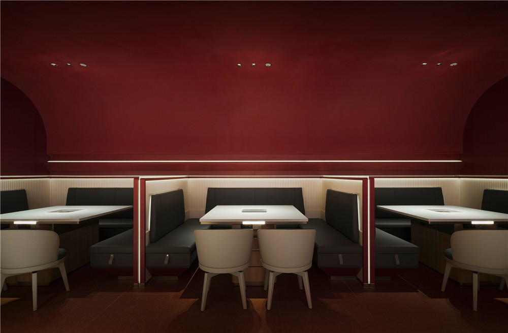 餐廳設計,火鍋店設計,主題火鍋店,海底撈火鍋店,火鍋店設計案例,火鍋店設計方案,休閑餐廳設計,海底撈東莞民盈國貿店,東莞,三厘社TRIOSTUDIO