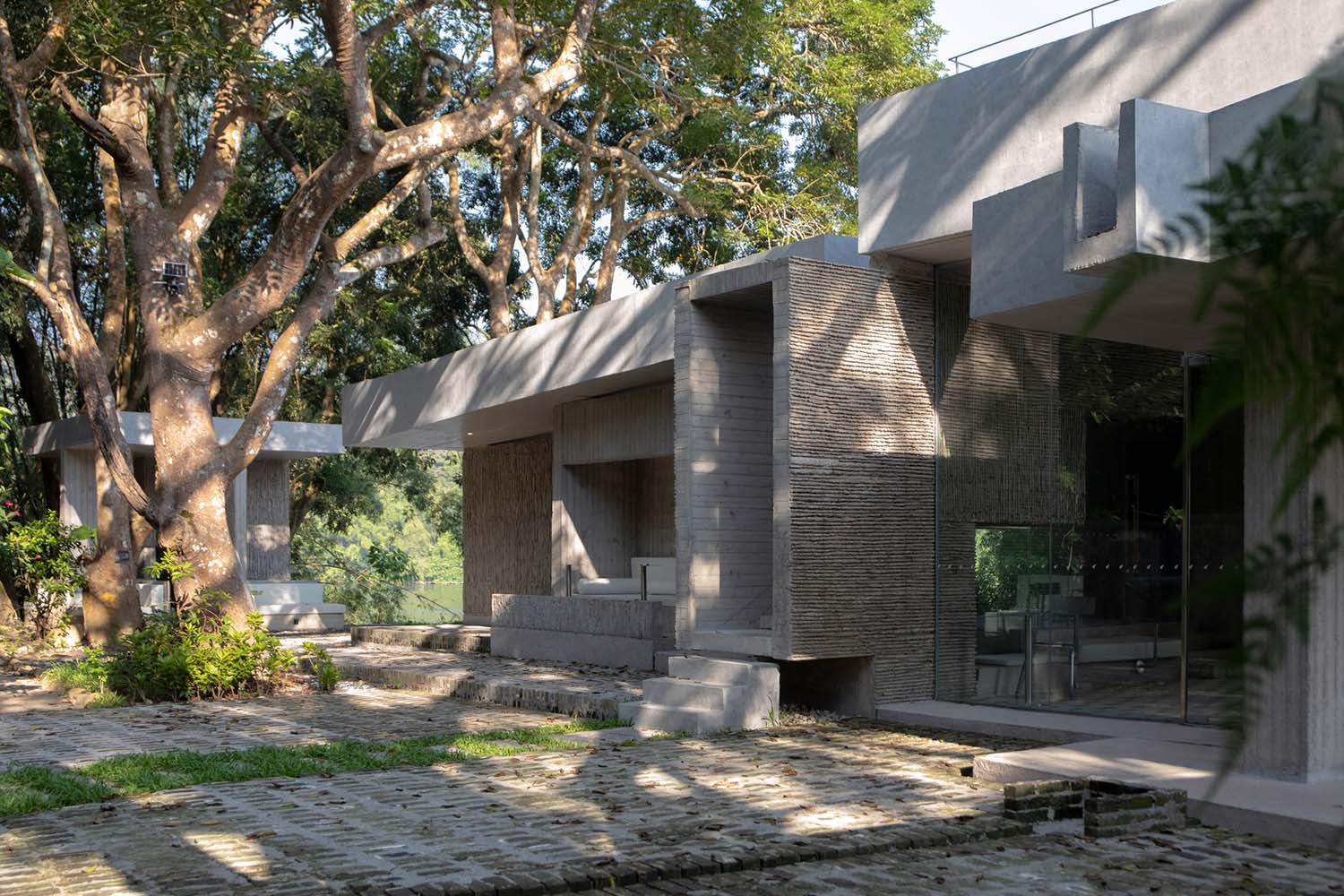 合造社建築設計事務所,公園配套建築設計,午倦宮,惠州,公園建築設計,鄉村河畔驛站,多功能空間,公共空間設計