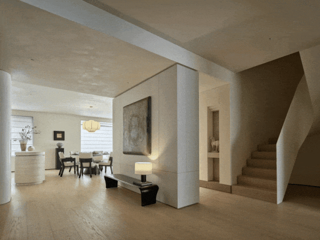 265㎡複式設計,265㎡,複式住宅設計,複式,現代風格複式設計,江景房設計,複式江景房,複式設計案例,複式設計方案,溫州甌江之畔詩意東方,溫州,柒築空間設計