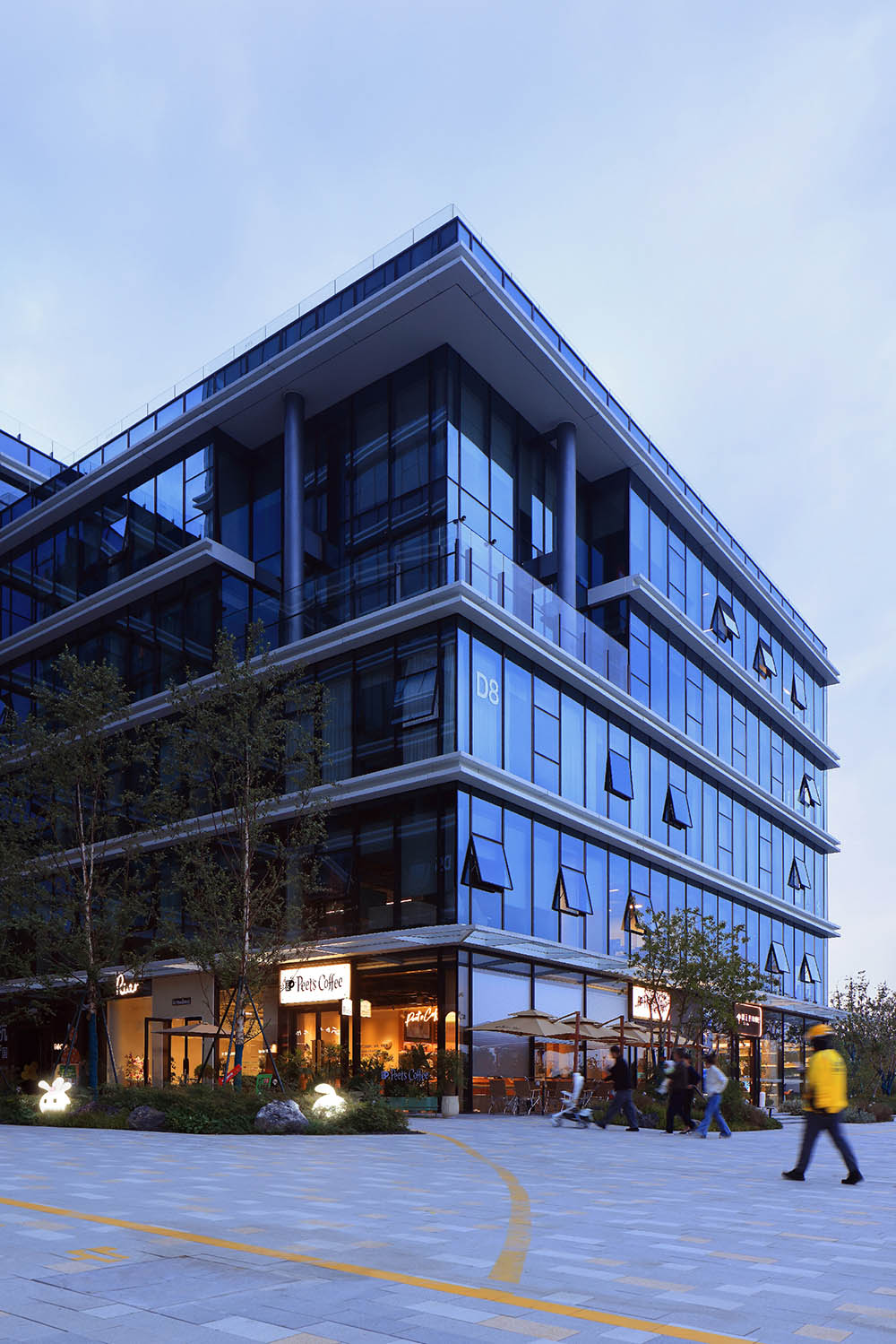 商業街區改造,商業街區景觀設計,綜合商業氛圍營造,氛圍感街區改造,氛圍感商場街區,杭州親橙Park一場關於商業、自然與停留的場所實驗,杭州,ProA璞愛設計