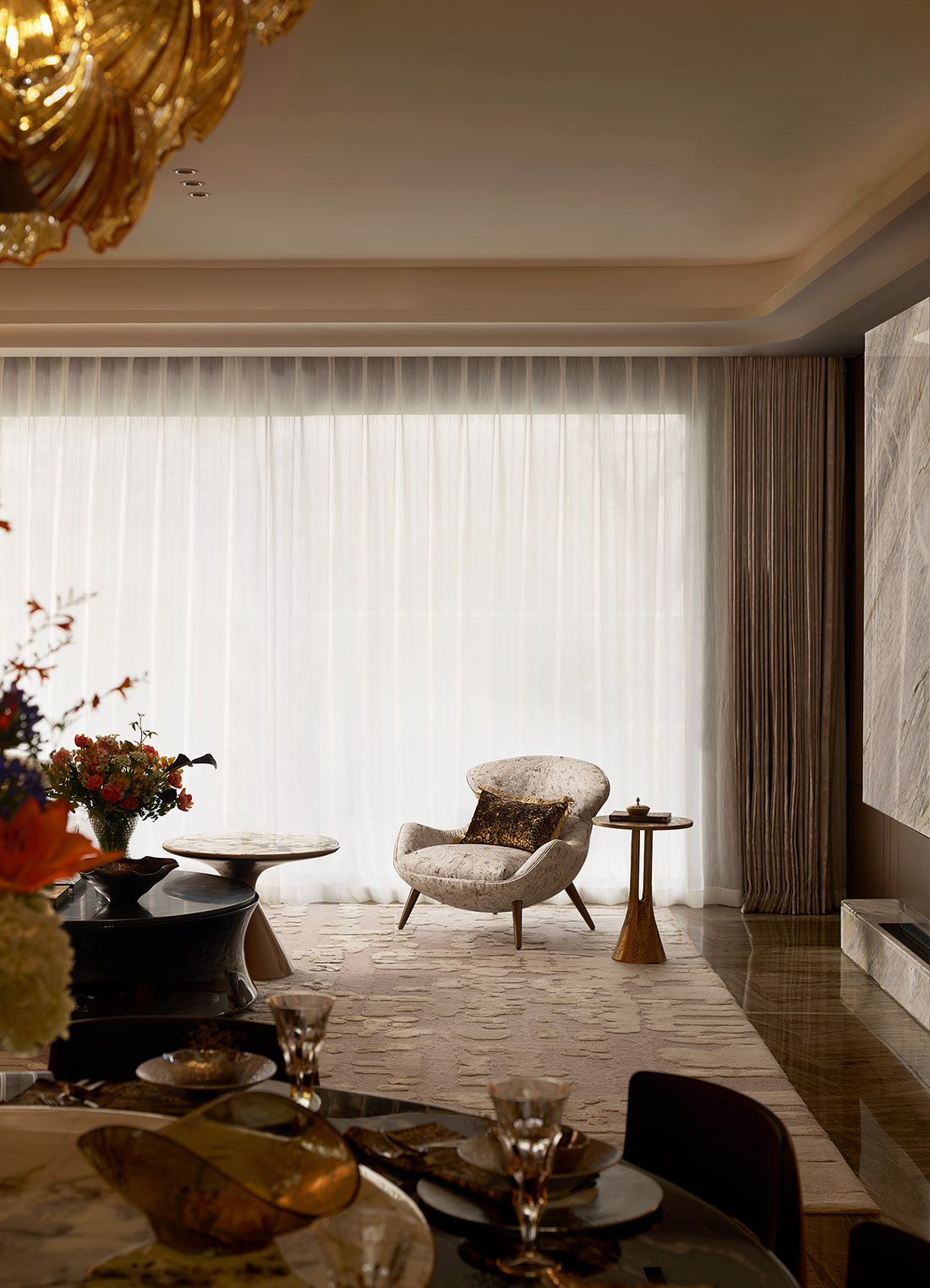 219㎡大平層,樣板間設計,大平層樣板間,樣板間設計案例,樣板間設計方案,現代風格樣板間設計,輕奢樣板間,廈門天樾雲頌樣板房,廈門,零次方設計