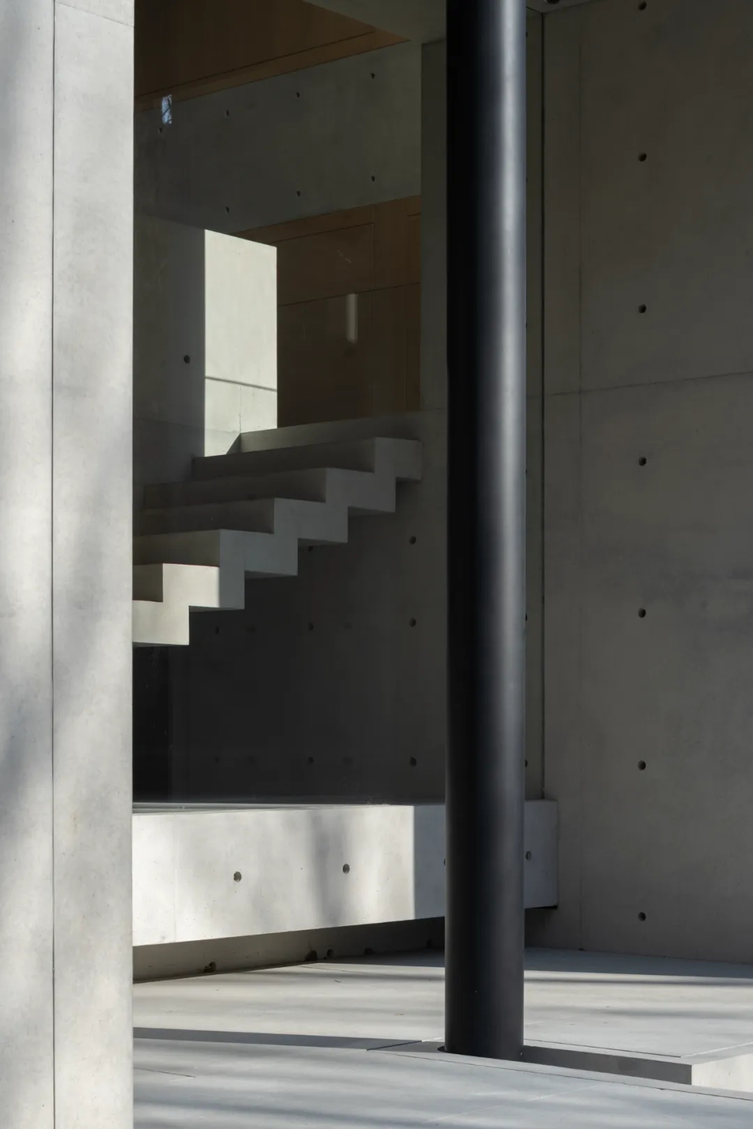 建築設計,清水混凝土建築,生活藝術空間,藝術展廳空間,材料展廳,沈陽在舍·一個偏遠的精神棲息地,沈陽,鵬和朋友們設計事務所