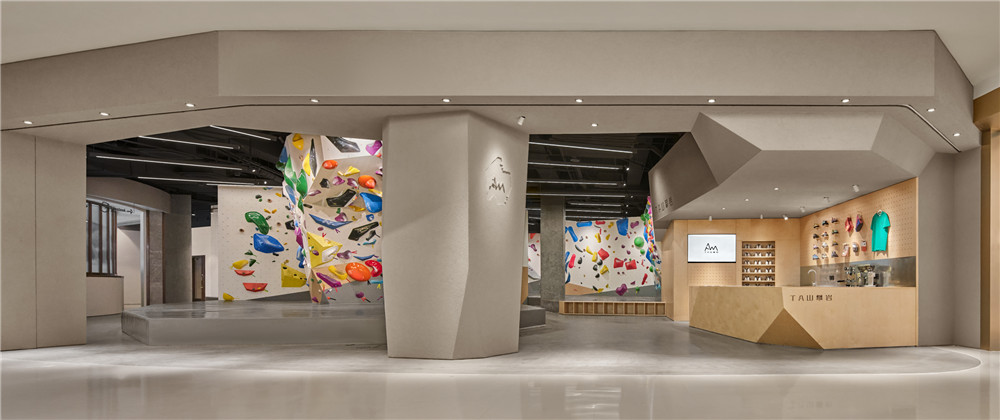 攀岩店設計,室內運動場館設計,室內攀岩館,攀岩店設計案例,攀岩店設計方案,上海TA山攀岩首店,上海,YDESIGN奕簷建築