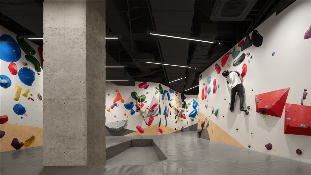 攀岩店設計,室內運動場館設計,室內攀岩館,攀岩店設計案例,攀岩店設計方案,上海TA山攀岩首店,上海,YDESIGN奕簷建築