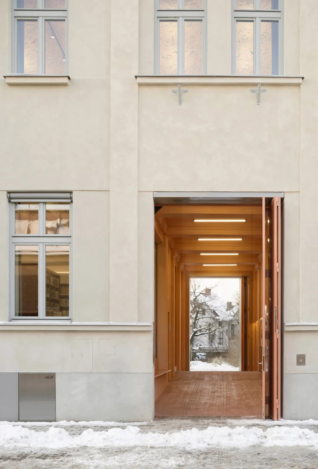 Papundekl Architects,圖書館設計,公共圖書館,捷克,建築改造,圖書館書店設計案例,圖書館設計方案