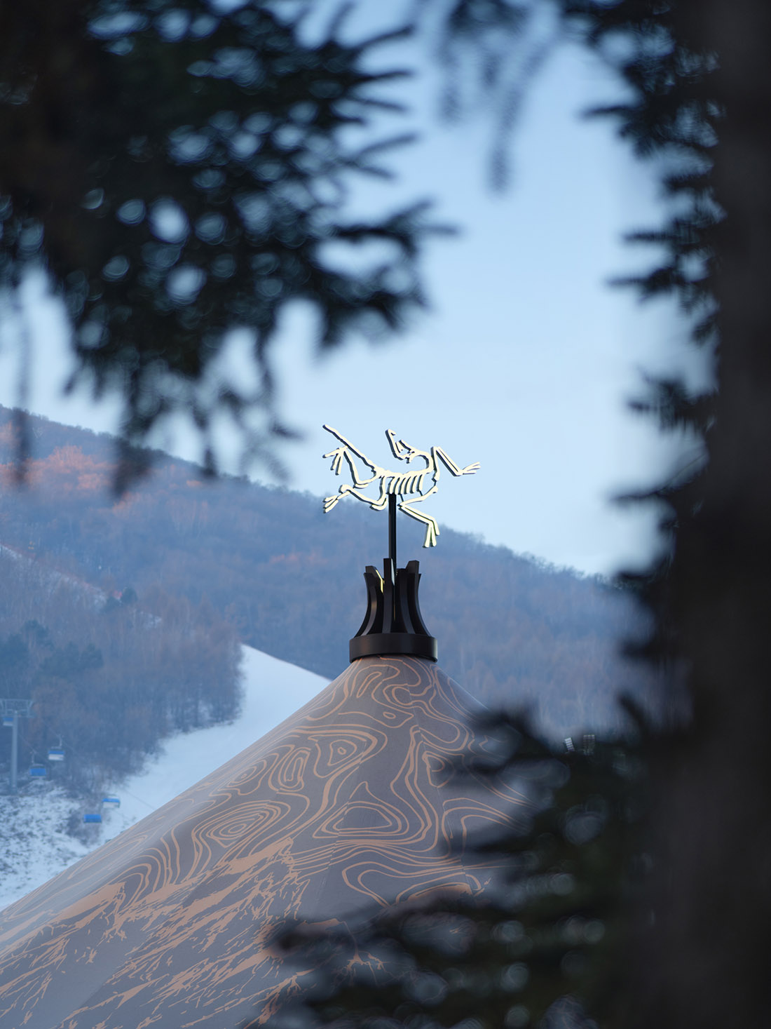 服裝店設計,零售店設計,戶外服裝零售店,服裝店設計案例,服裝店設計方案,創意零售店設計,主題零售店設計,ARC'TERYX始祖鳥,始祖鳥RSC吉林鬆花湖登滑體驗中心,吉林鬆花湖,STILL YOUNG