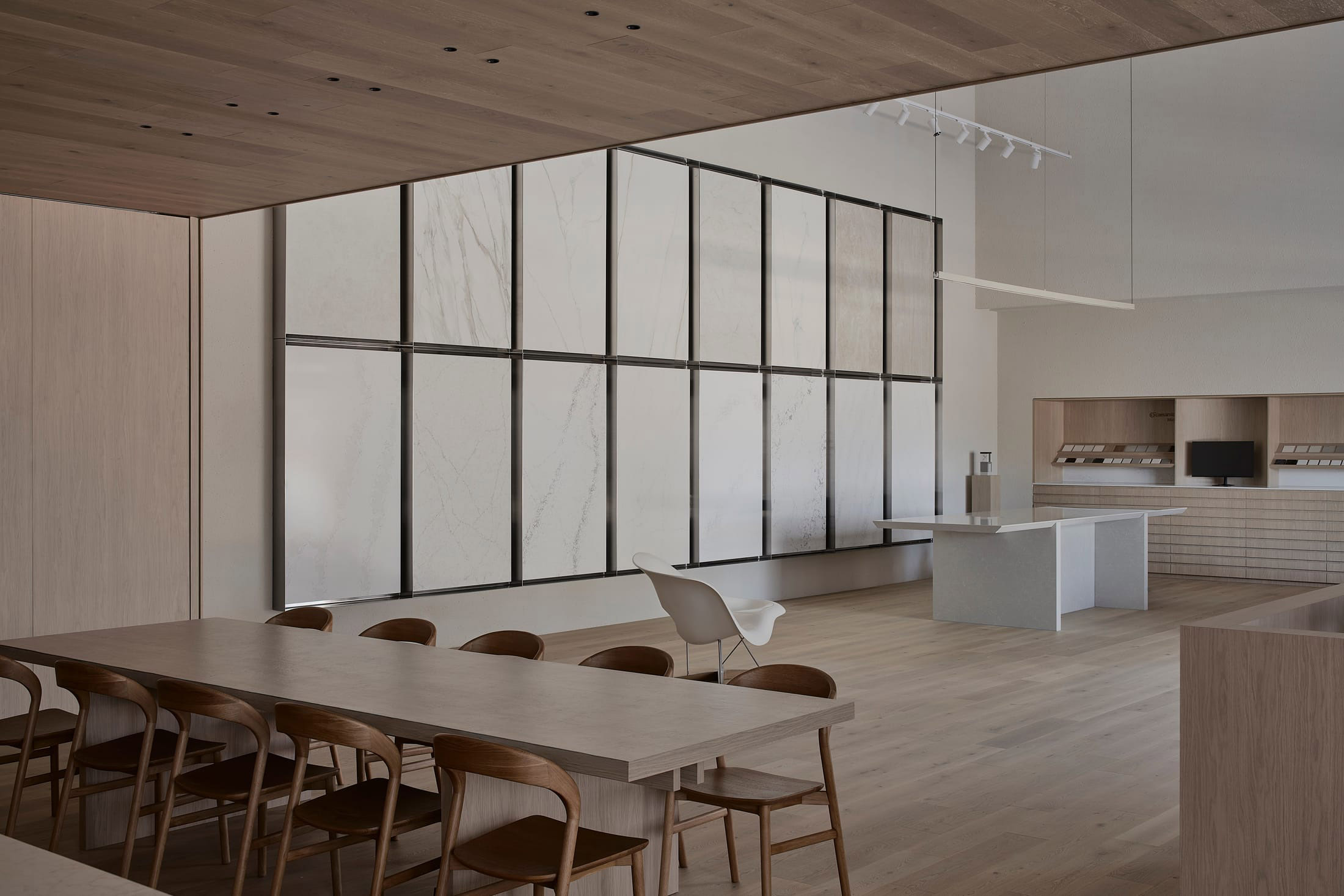 展廳設計,石材展廳,展廳裝修,材料展廳設計,體驗店設計,展廳設計案例,展廳設計方案,Studio Massive,南澳大利亞,瓷磚展廳,岩板展廳,Caesarstone