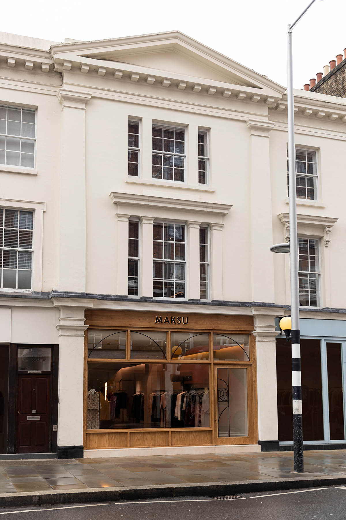 Ciszak Dalmas,零售店設計,Maksu Store,英國,倫敦,服裝店,侘寂風格,店鋪設計